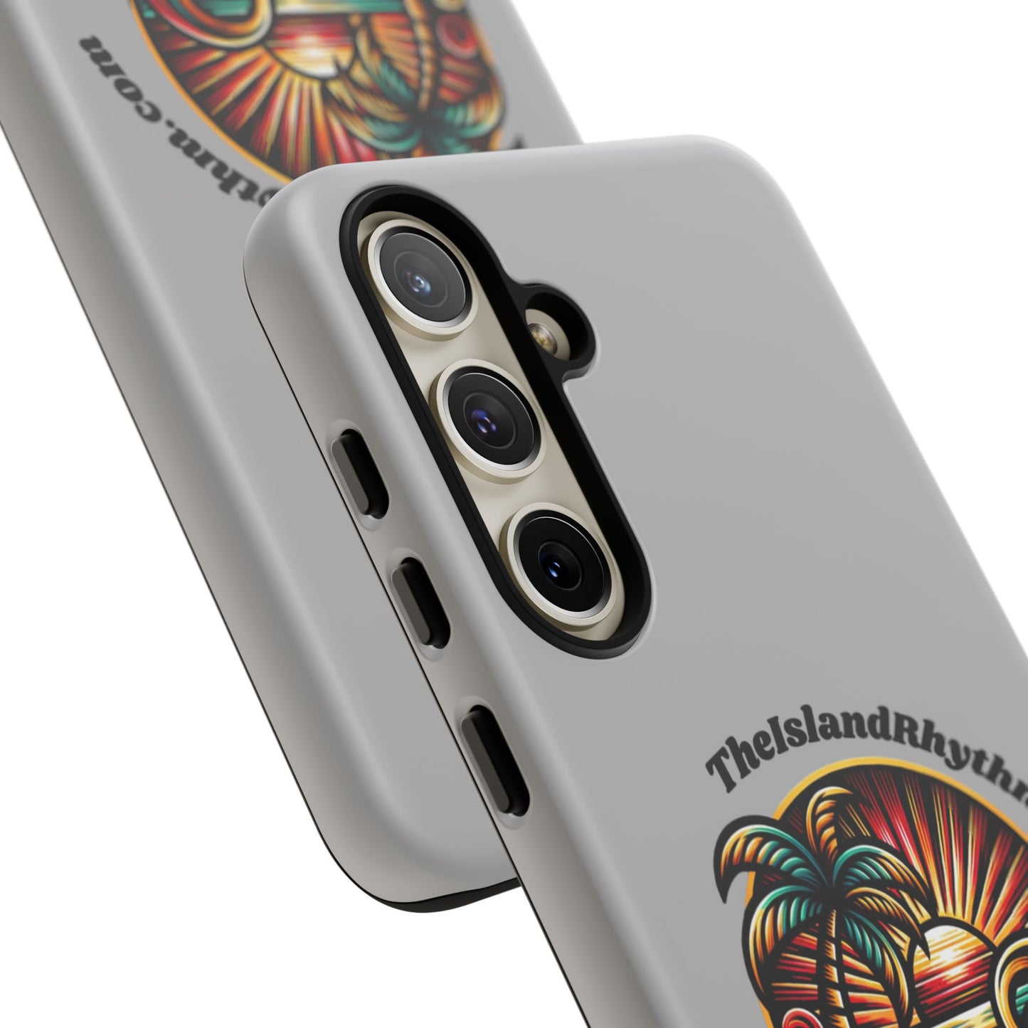 Tough Phone Case - Coastal Vibes with Inspirational Quote "Peace be the journey"