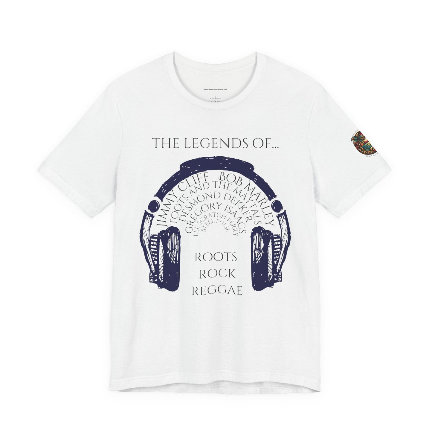 The Legends Of Reggae Unisex Tee - Music Lover's Short Sleeve Shirt