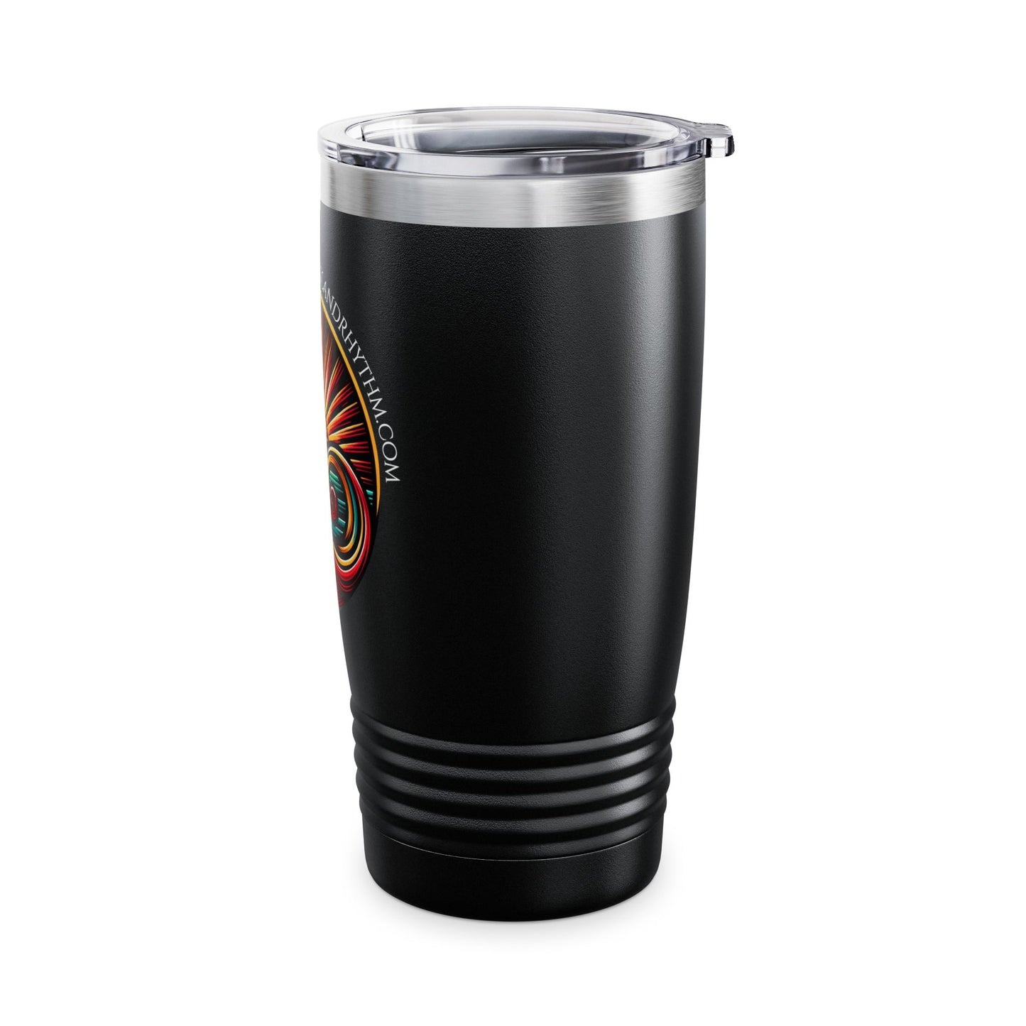 Tumbler Travel Mug Island Rhythm Design 20oz