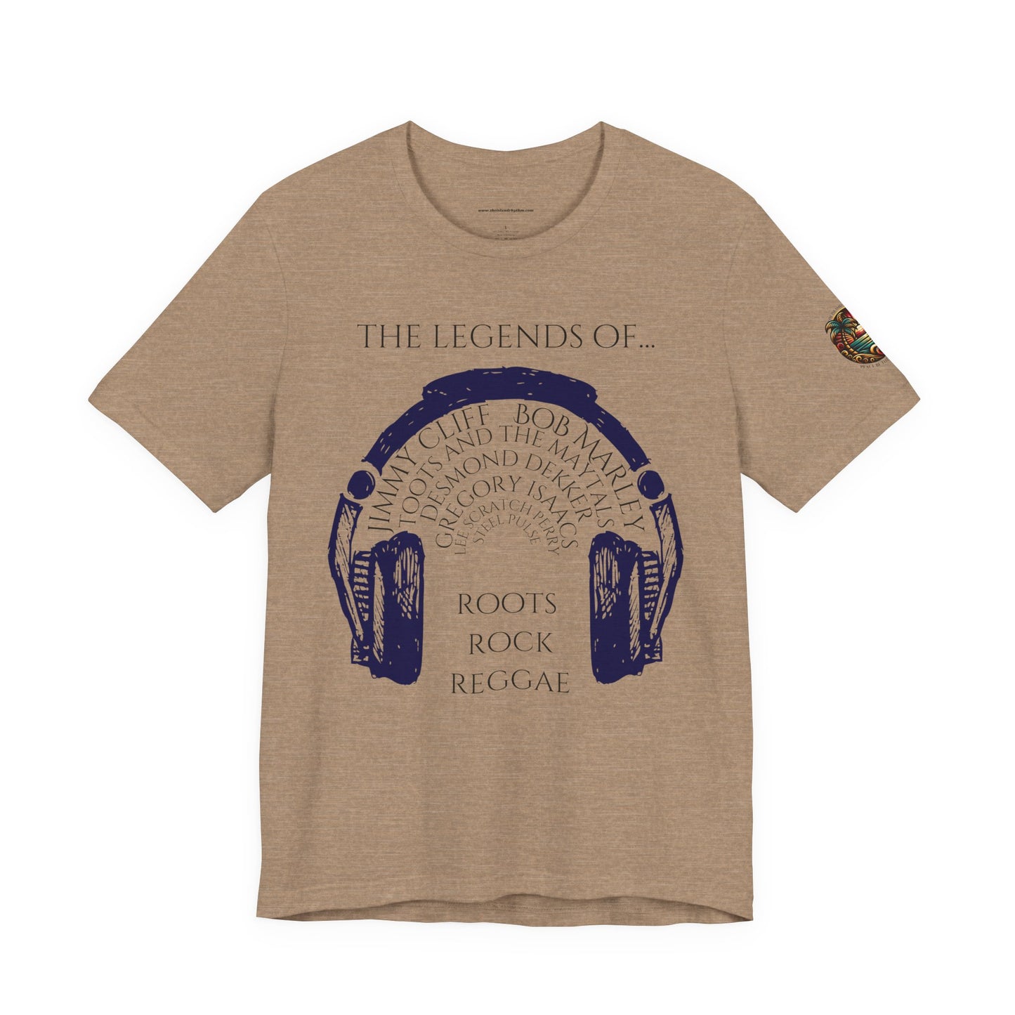 The Legends Of Reggae Unisex Tee - Music Lover's Short Sleeve Shirt