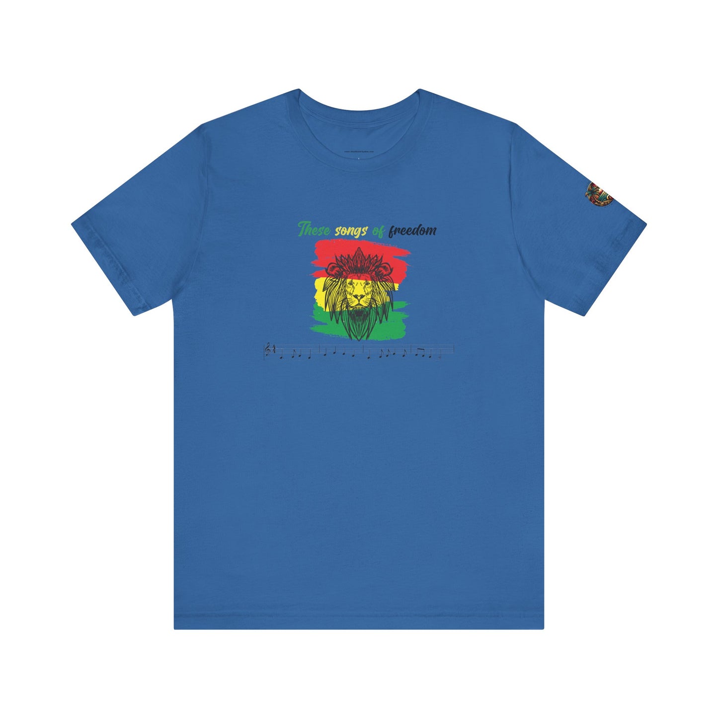 Island Rhythm T-Shirt - Songs of Freedom Design
