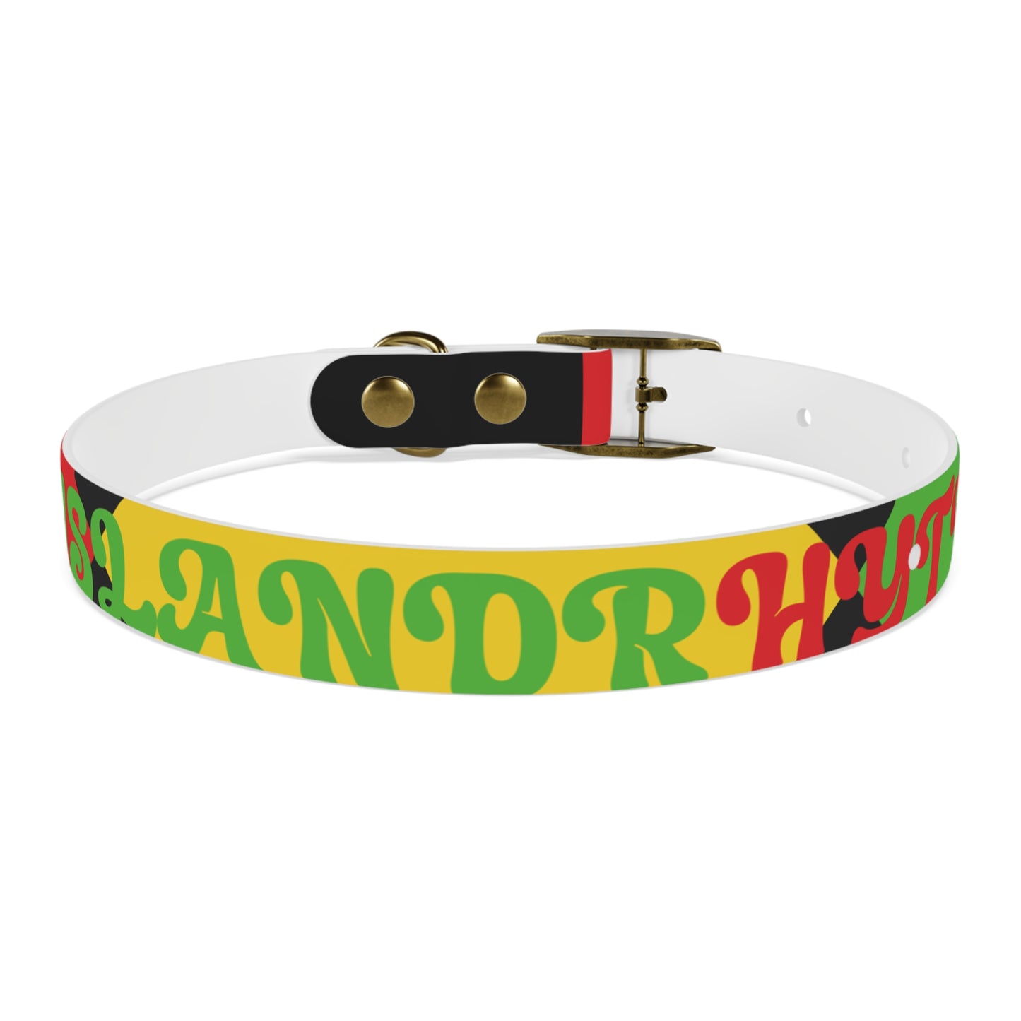 Colorful Dog Collar with Vibrant Design, Pet Accessory, Dog Training Gear, Gift for Dog Lovers, Unique Pet Fashion