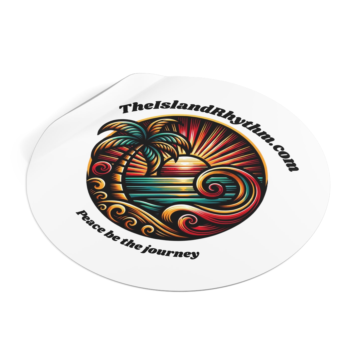 Vinyl Stickers - Island Rhythm Logo Sticker