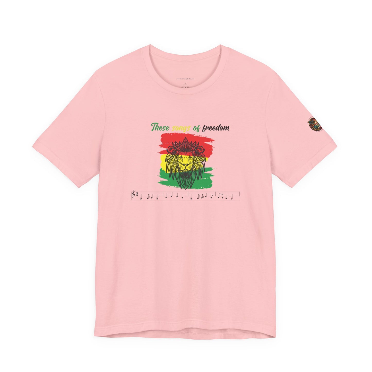Island Rhythm T-Shirt - Songs of Freedom Design