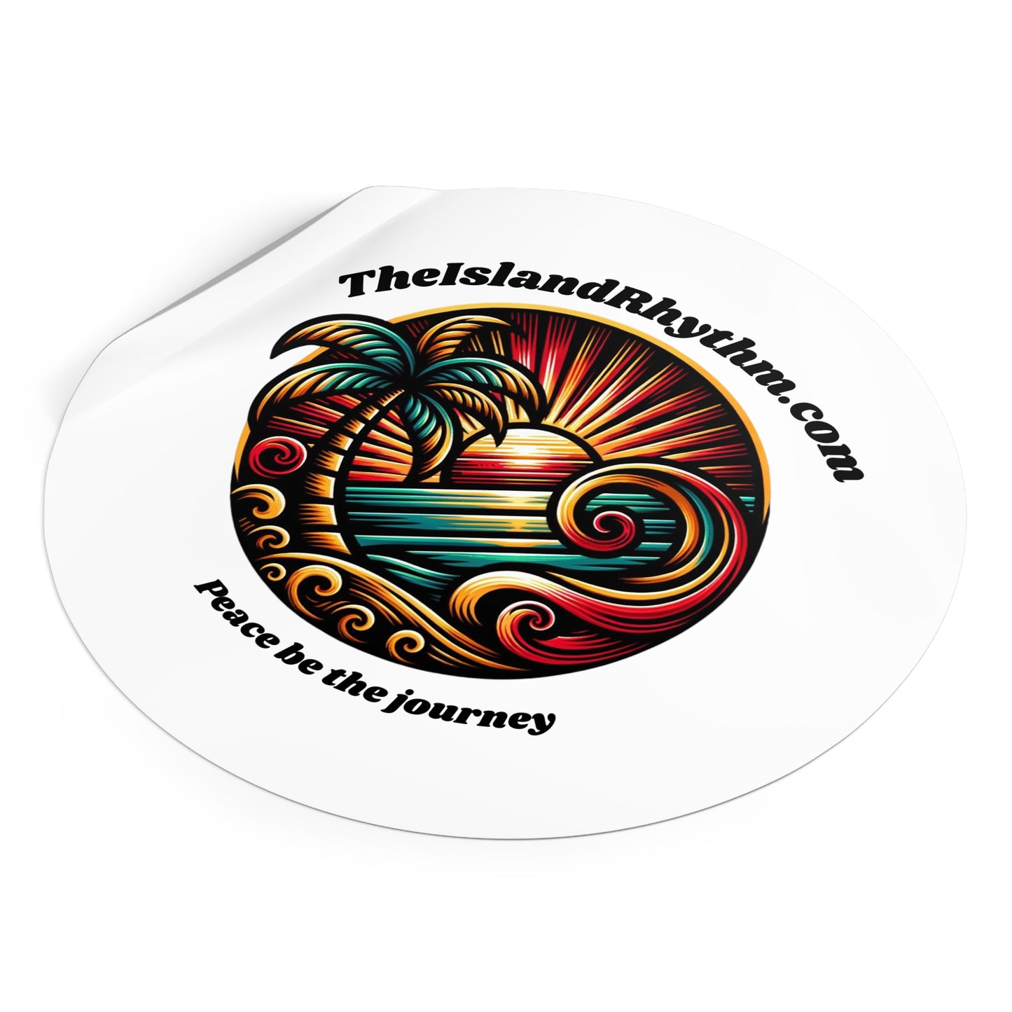 Vinyl Stickers - Island Rhythm Logo Sticker