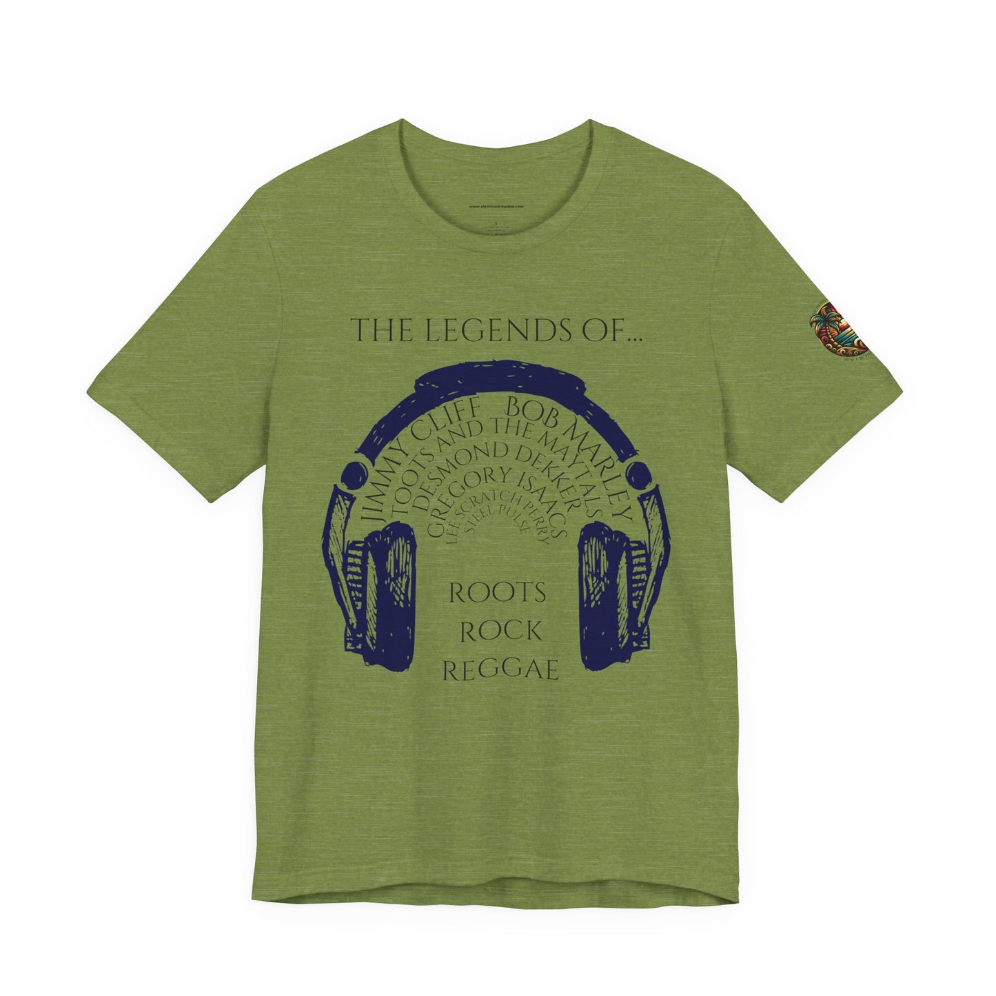 The Legends Of Reggae Unisex Tee - Music Lover's Short Sleeve Shirt