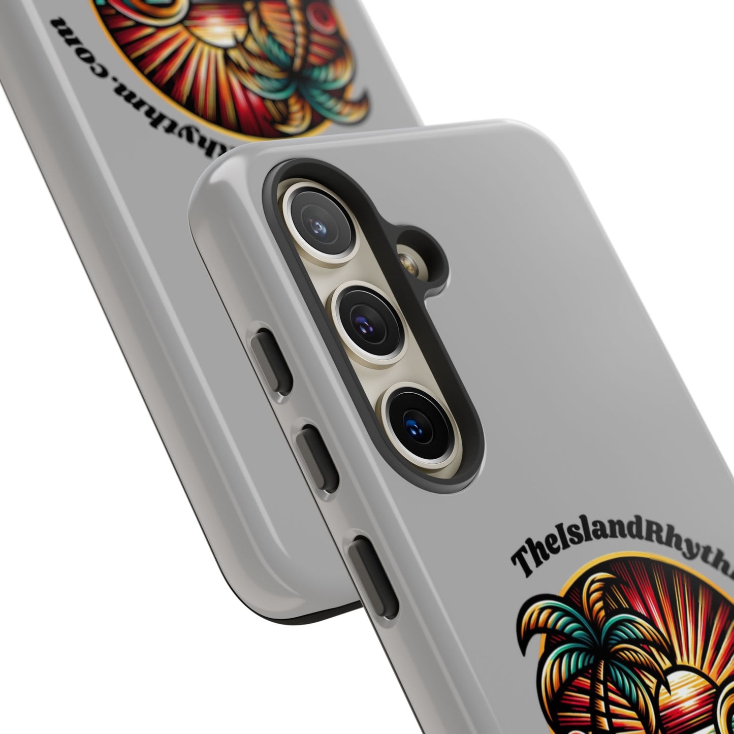 Tough Phone Case - Coastal Vibes with Inspirational Quote "Peace be the journey"