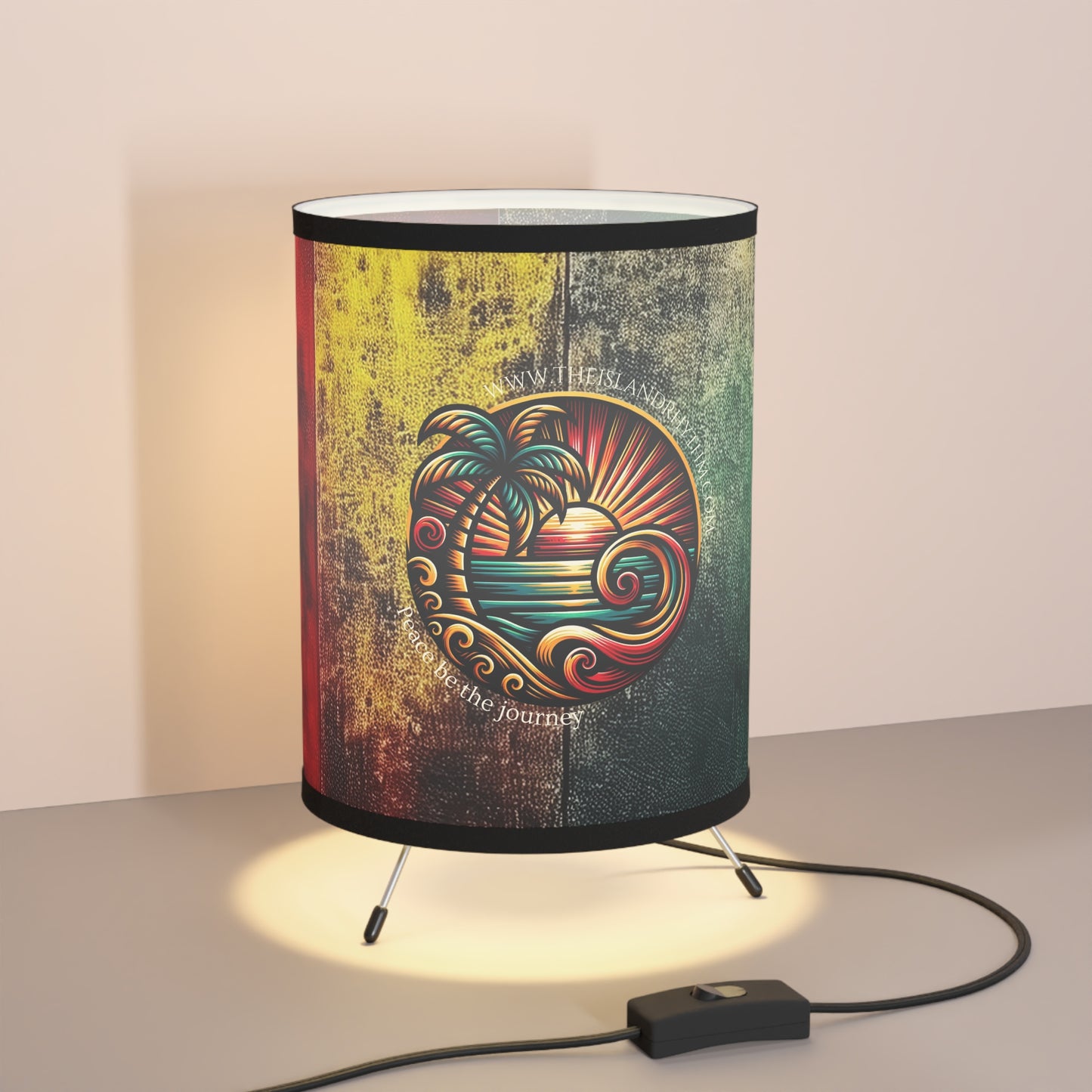 Lamp with Island Rhythm Design