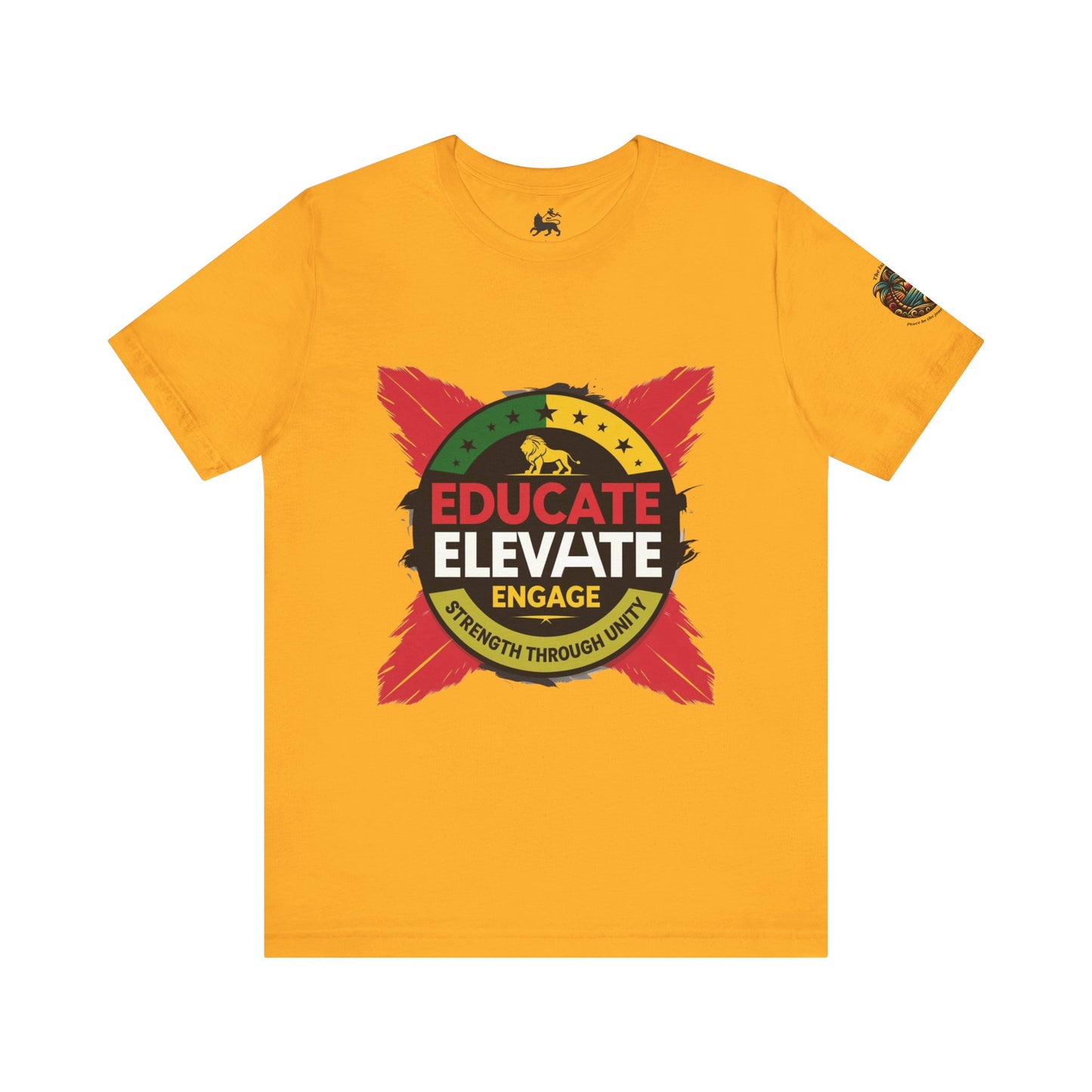 Empowering Statement Tee: Promote Unity & Strength, Ideal for Activism, Education Events, Casual Wear, Gift Ideas
