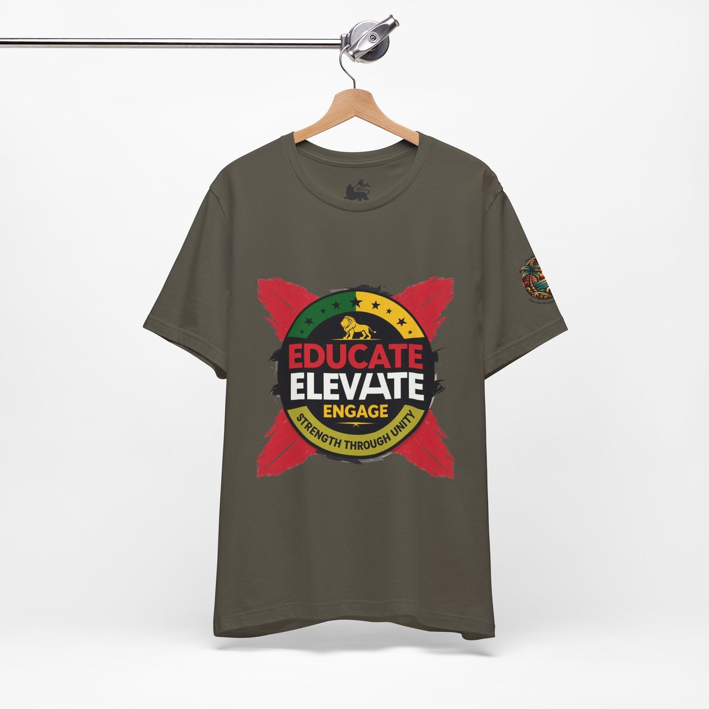 Empowering Statement Tee: Promote Unity & Strength, Ideal for Activism, Education Events, Casual Wear, Gift Ideas