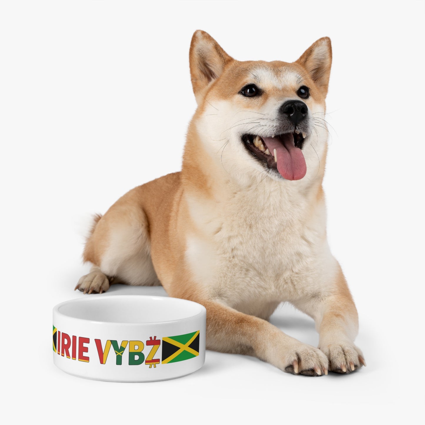Jamaican Vibes Pet Bowl, Irie Vybz Dog Dish, Custom Pet Bowl, Cat Food Bowl, Eco-Friendly Pet Bowl, Pet Lovers Gift