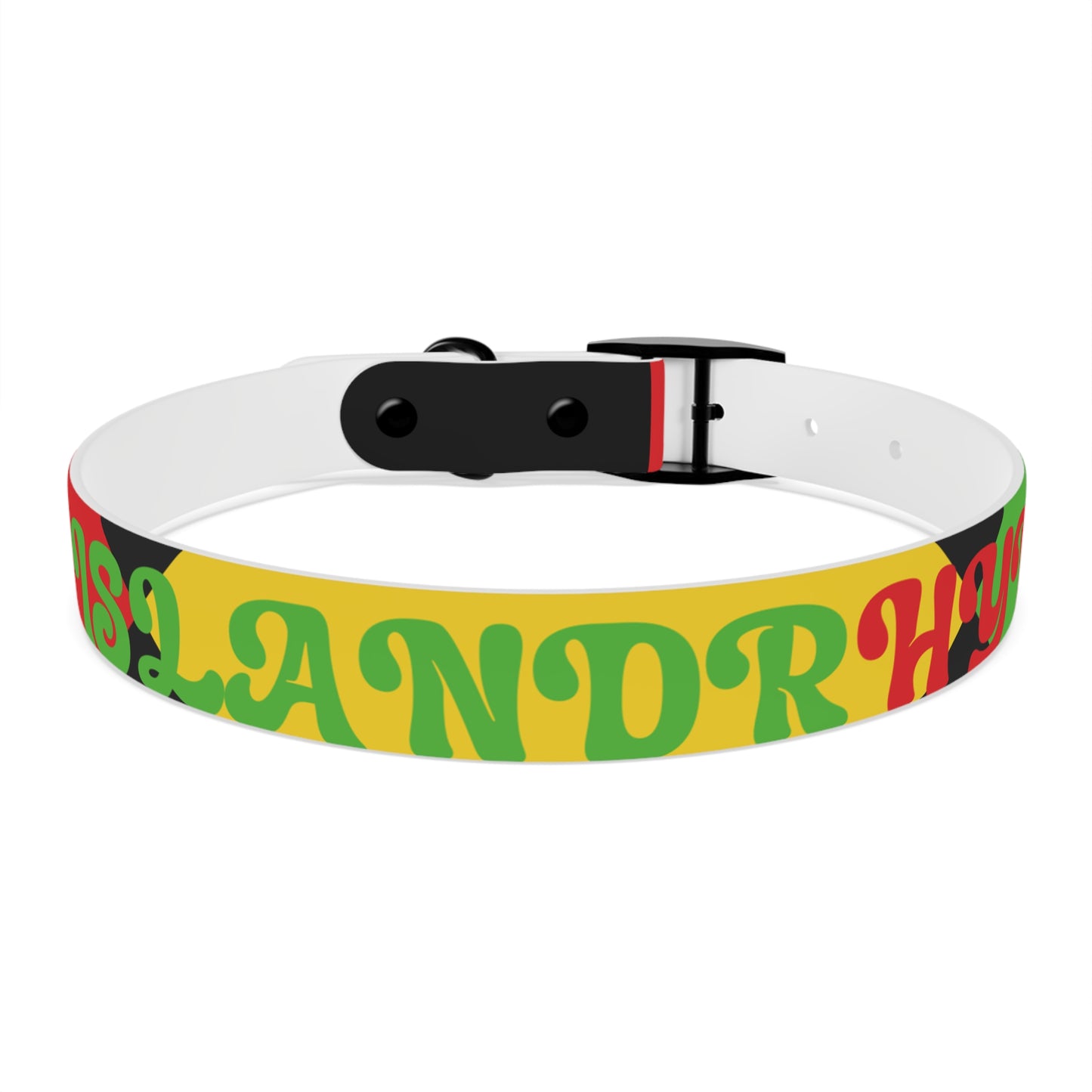 Colorful Dog Collar with Vibrant Design, Pet Accessory, Dog Training Gear, Gift for Dog Lovers, Unique Pet Fashion