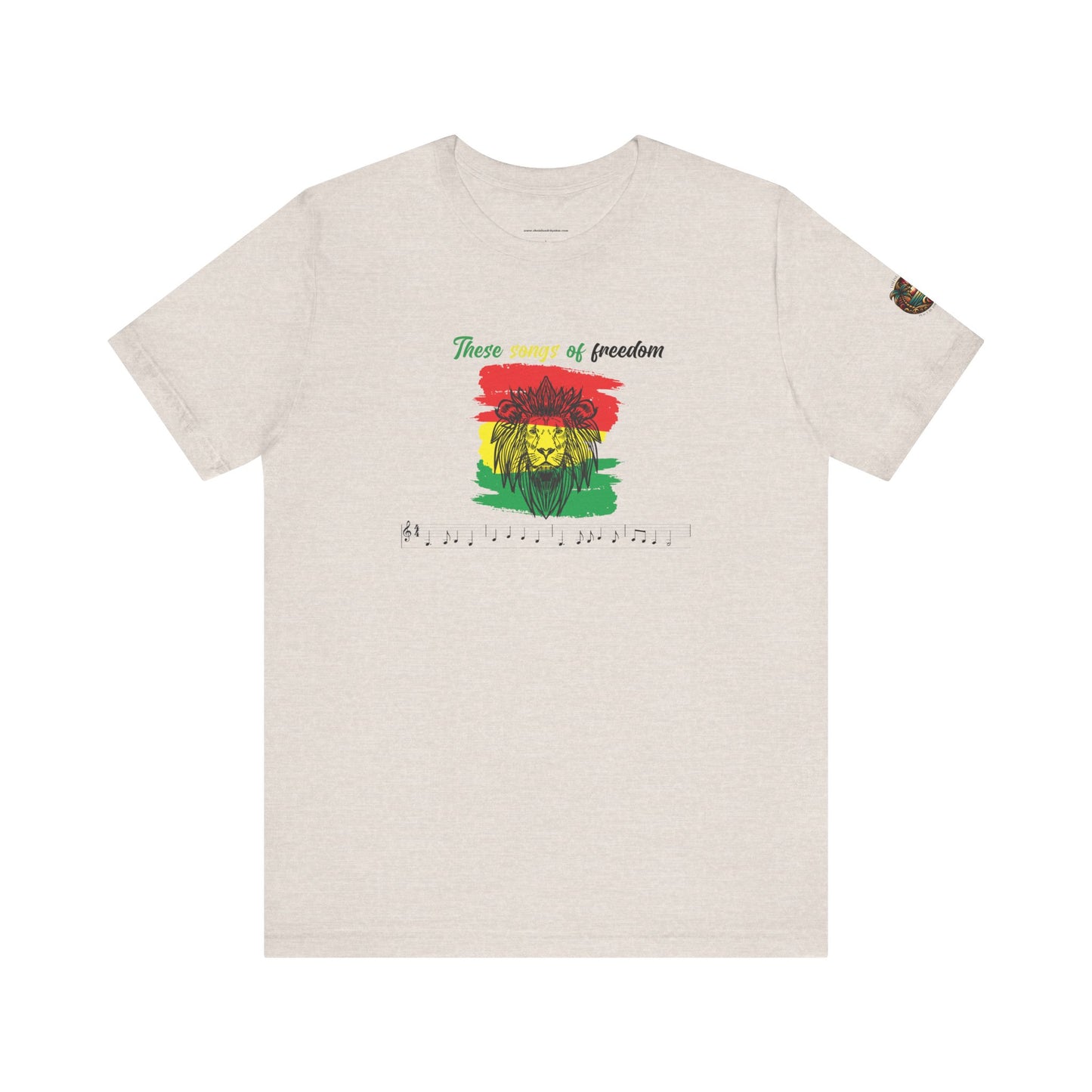Island Rhythm T-Shirt - Songs of Freedom Design