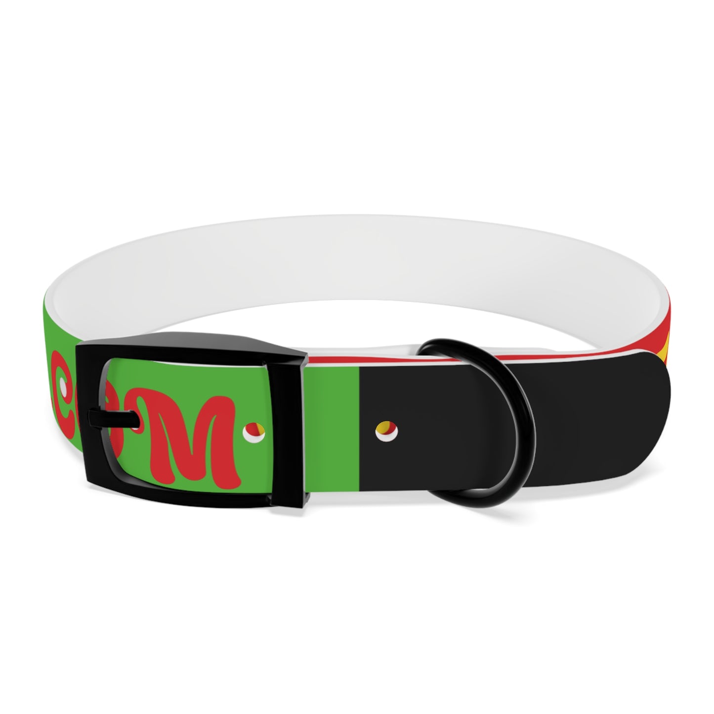 Colorful Dog Collar with Vibrant Design, Pet Accessory, Dog Training Gear, Gift for Dog Lovers, Unique Pet Fashion