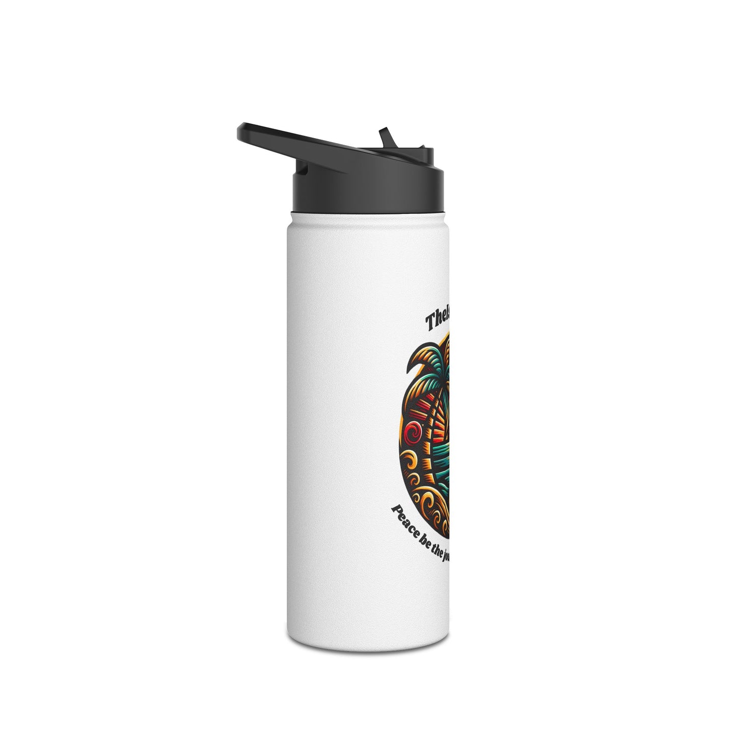 Water Bottle Island Rhythm Design