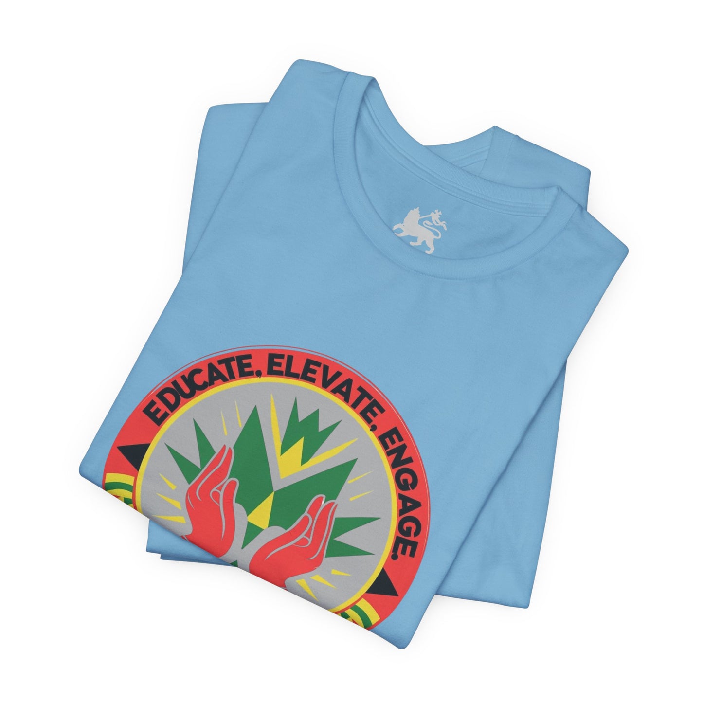 Mindful Living Unisex Tee - 'Educate, Elevate, Engage' Design