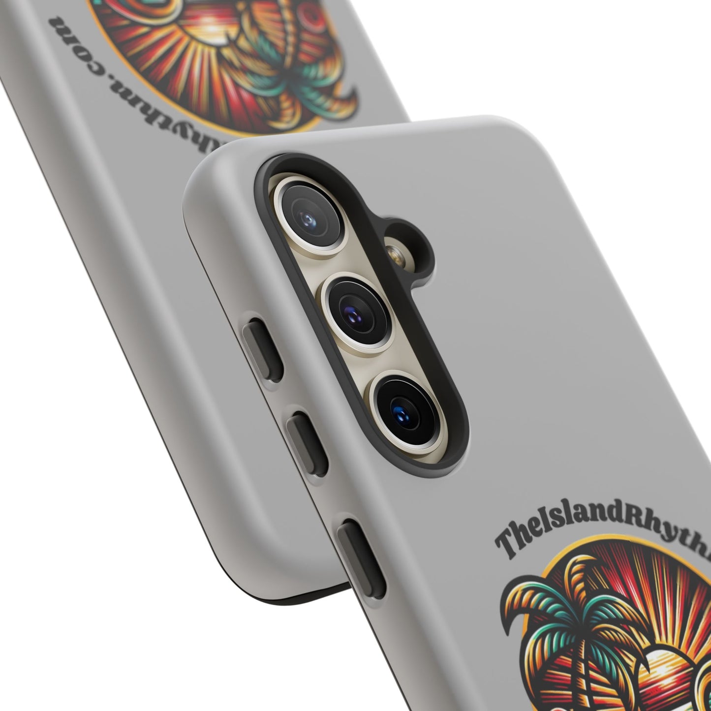 Tough Phone Case - Coastal Vibes with Inspirational Quote "Peace be the journey"