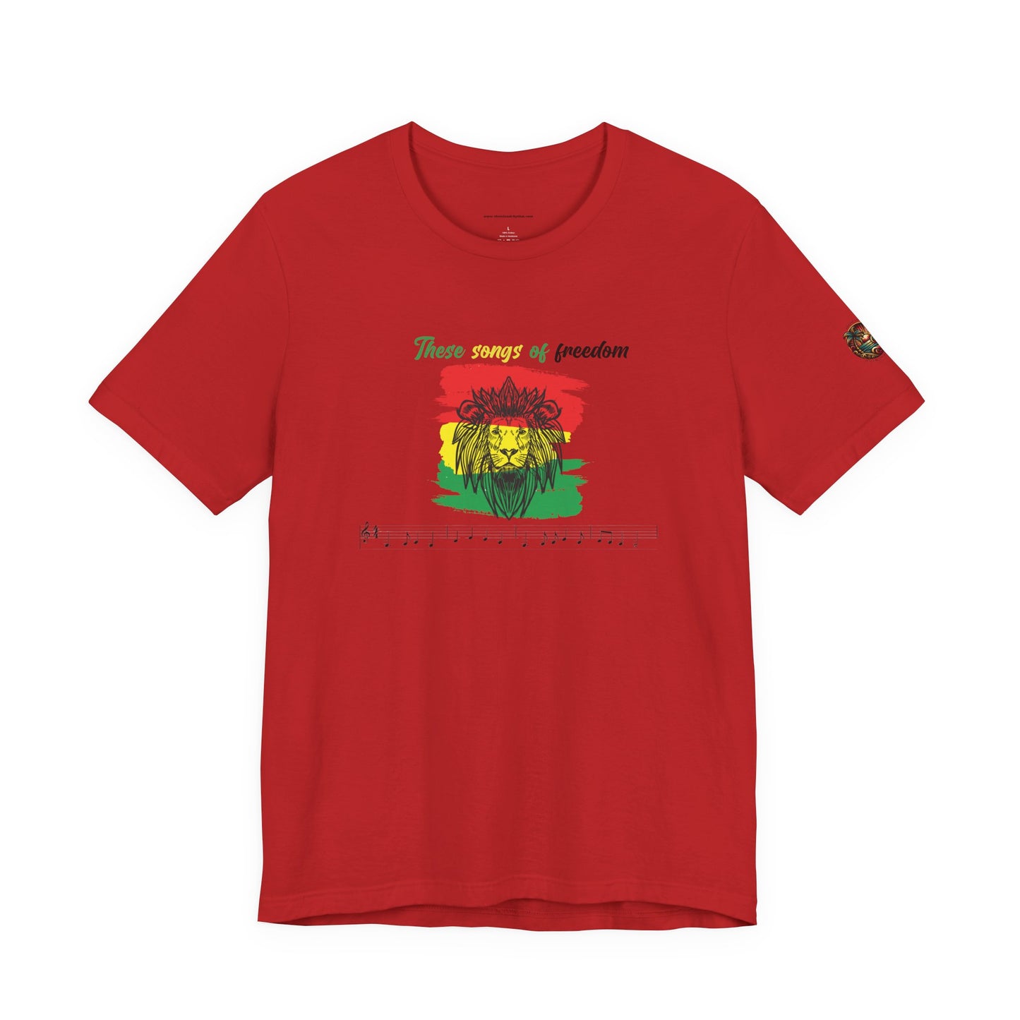Island Rhythm T-Shirt - Songs of Freedom Design