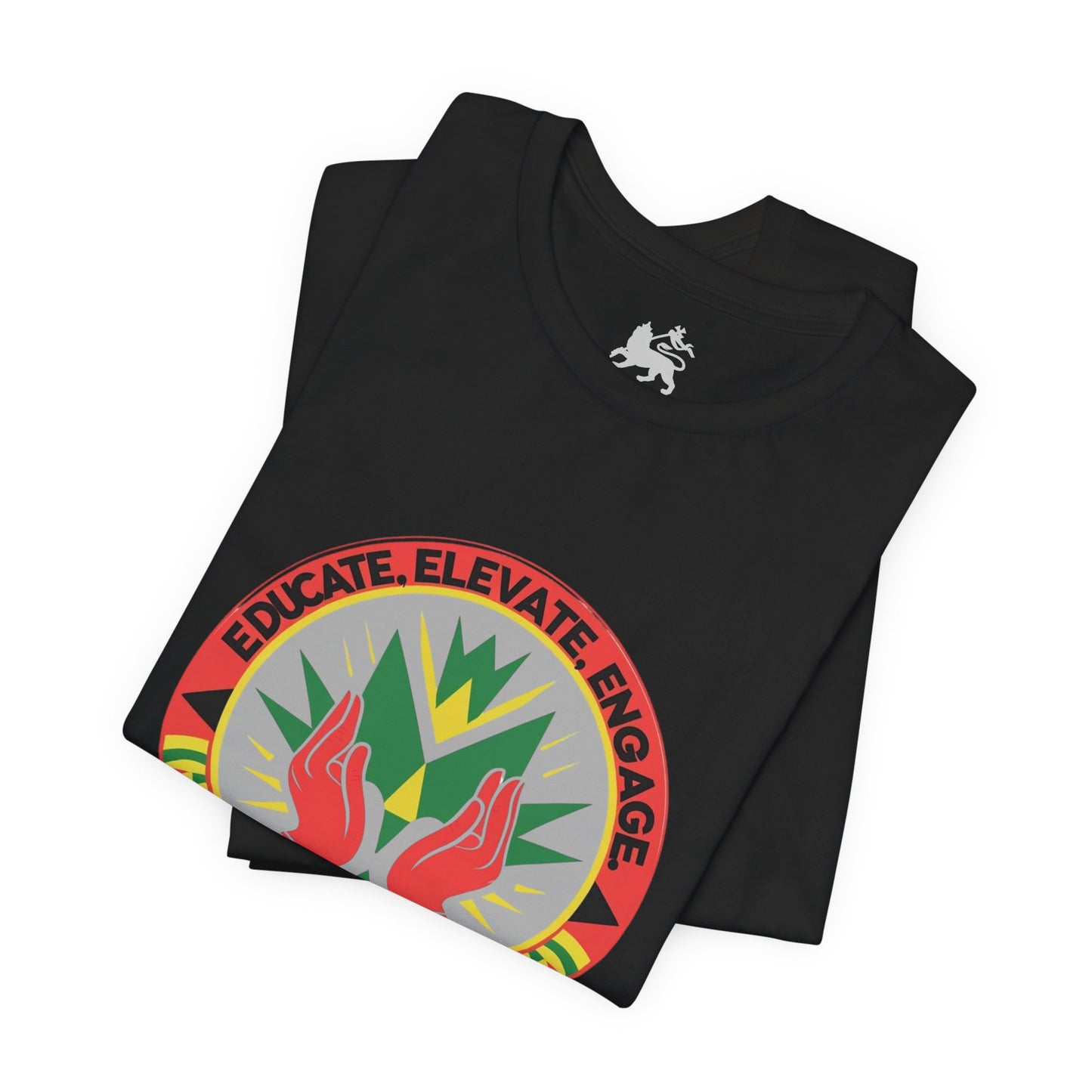 Mindful Living Unisex Tee - 'Educate, Elevate, Engage' Design