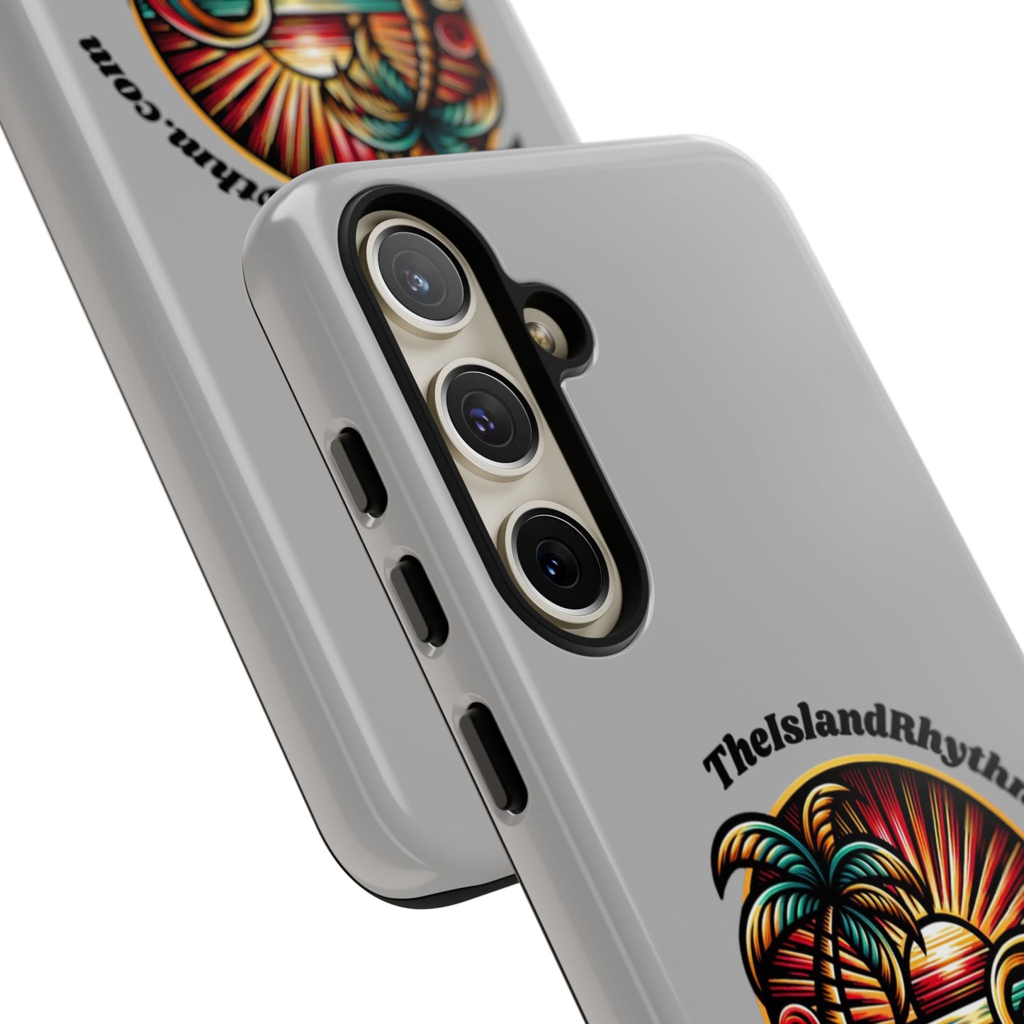 Tough Phone Case - Coastal Vibes with Inspirational Quote "Peace be the journey"