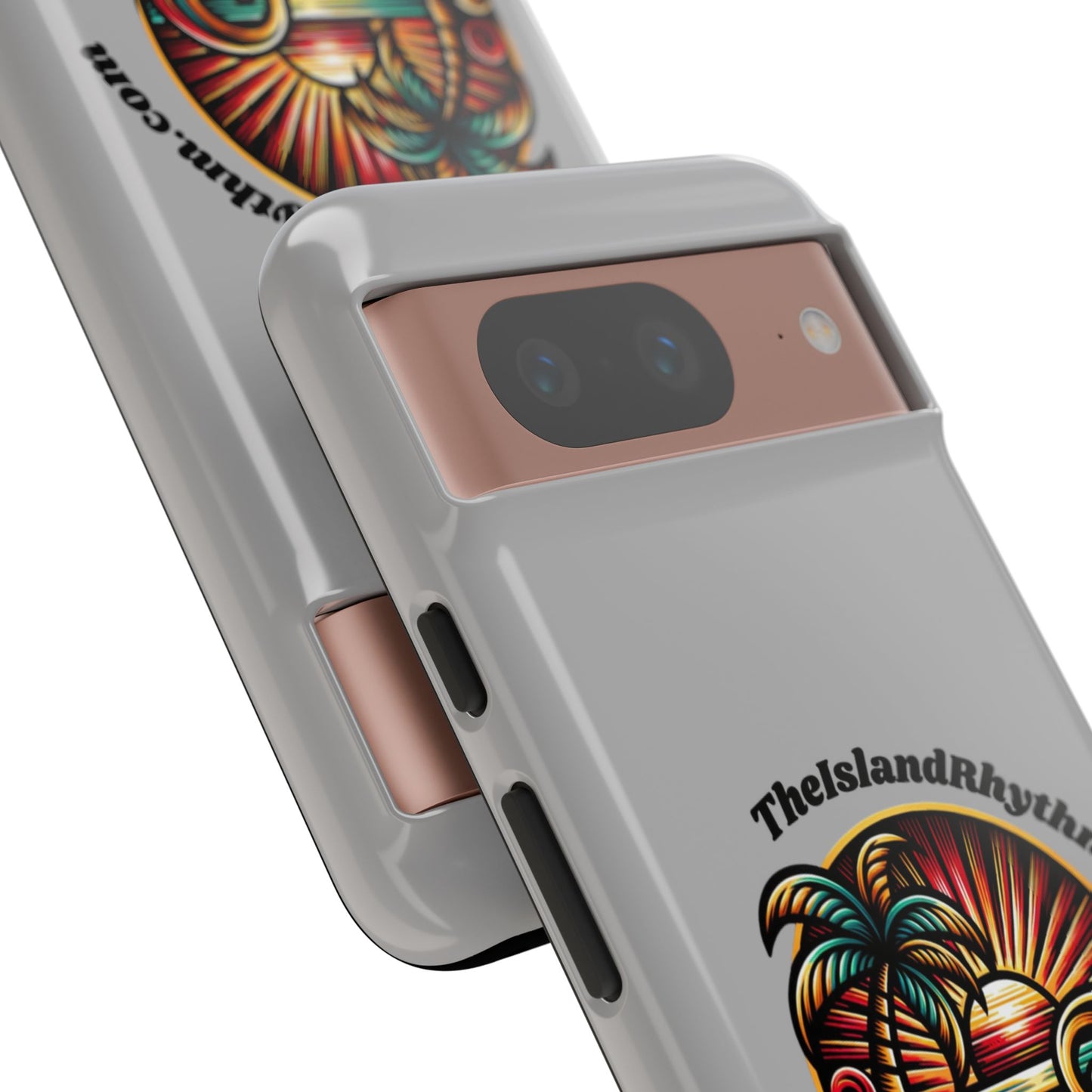 Tough Phone Case - Coastal Vibes with Inspirational Quote "Peace be the journey"