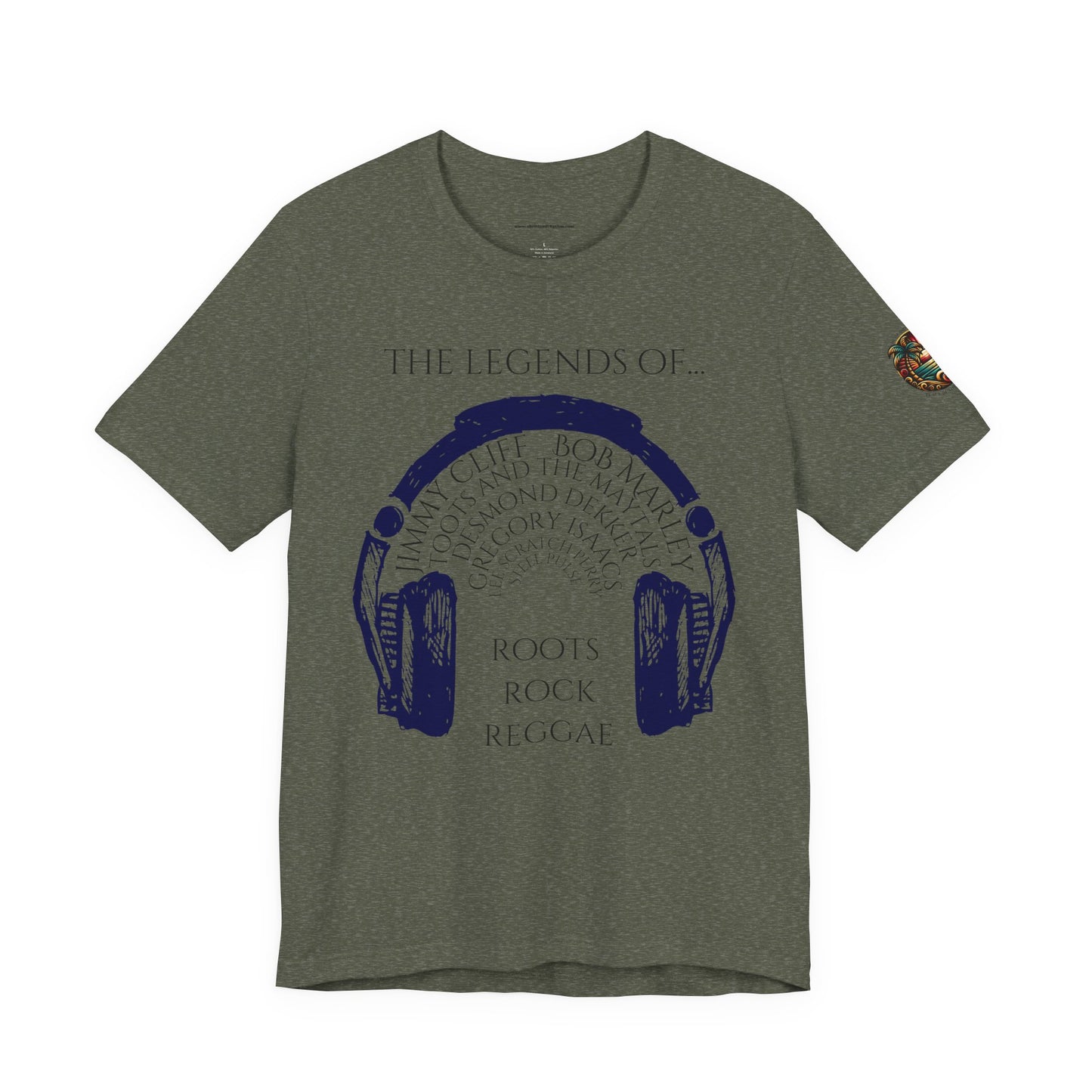 The Legends Of Reggae Unisex Tee - Music Lover's Short Sleeve Shirt