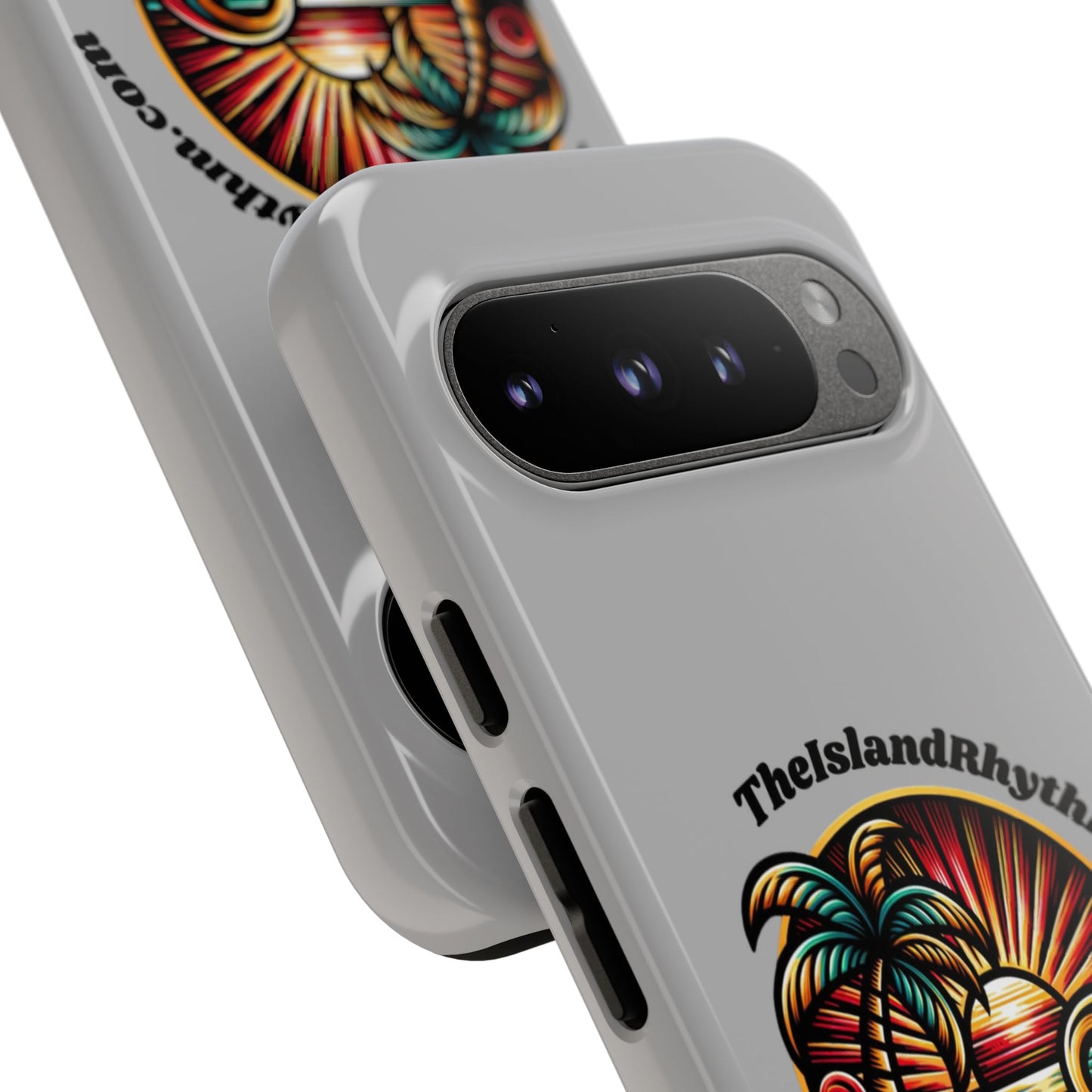 Tough Phone Case - Coastal Vibes with Inspirational Quote "Peace be the journey"