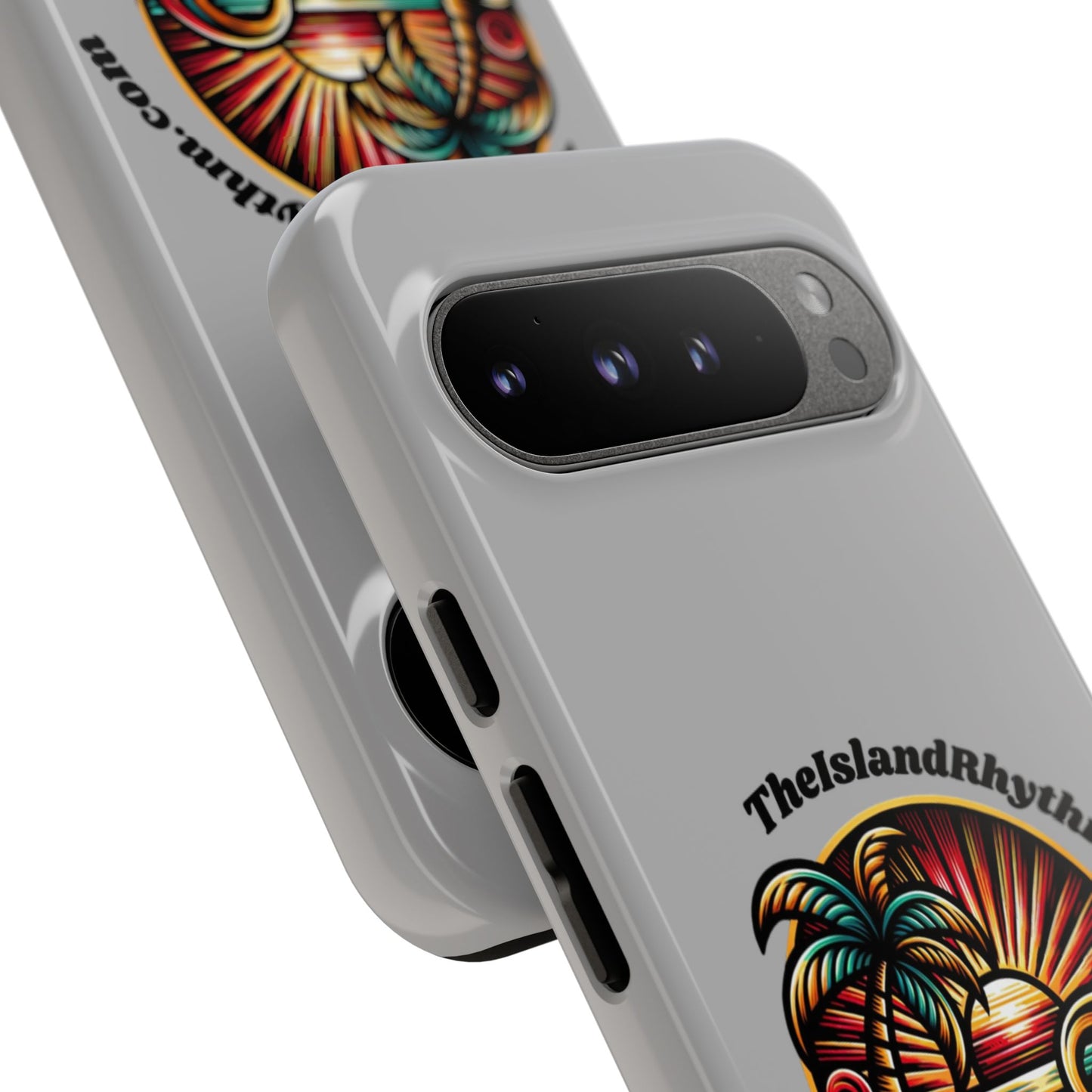 Tough Phone Case - Coastal Vibes with Inspirational Quote "Peace be the journey"