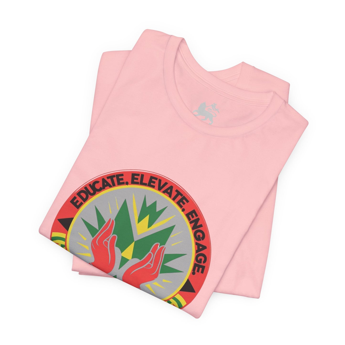 Mindful Living Unisex Tee - 'Educate, Elevate, Engage' Design