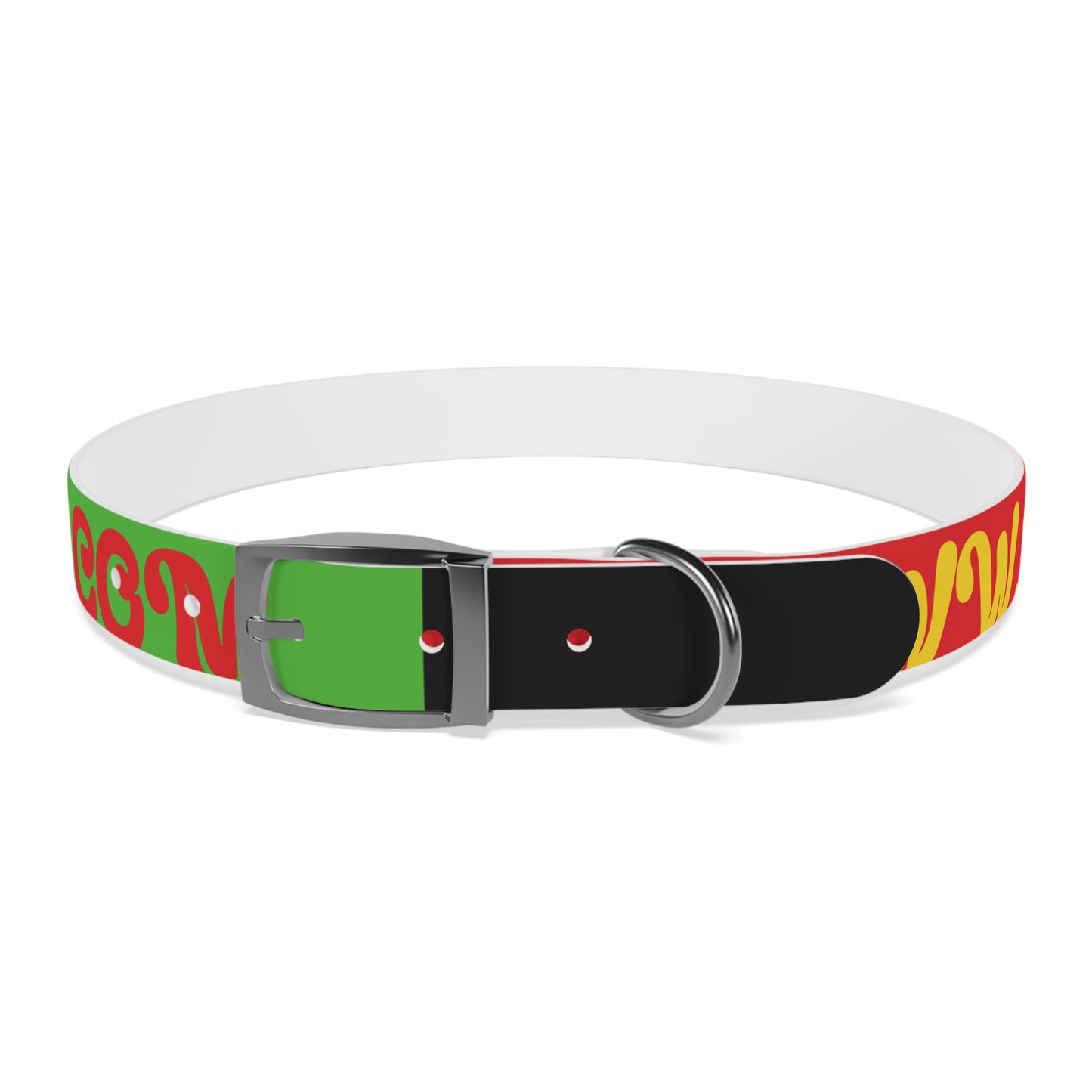 Colorful Dog Collar with Vibrant Design, Pet Accessory, Dog Training Gear, Gift for Dog Lovers, Unique Pet Fashion