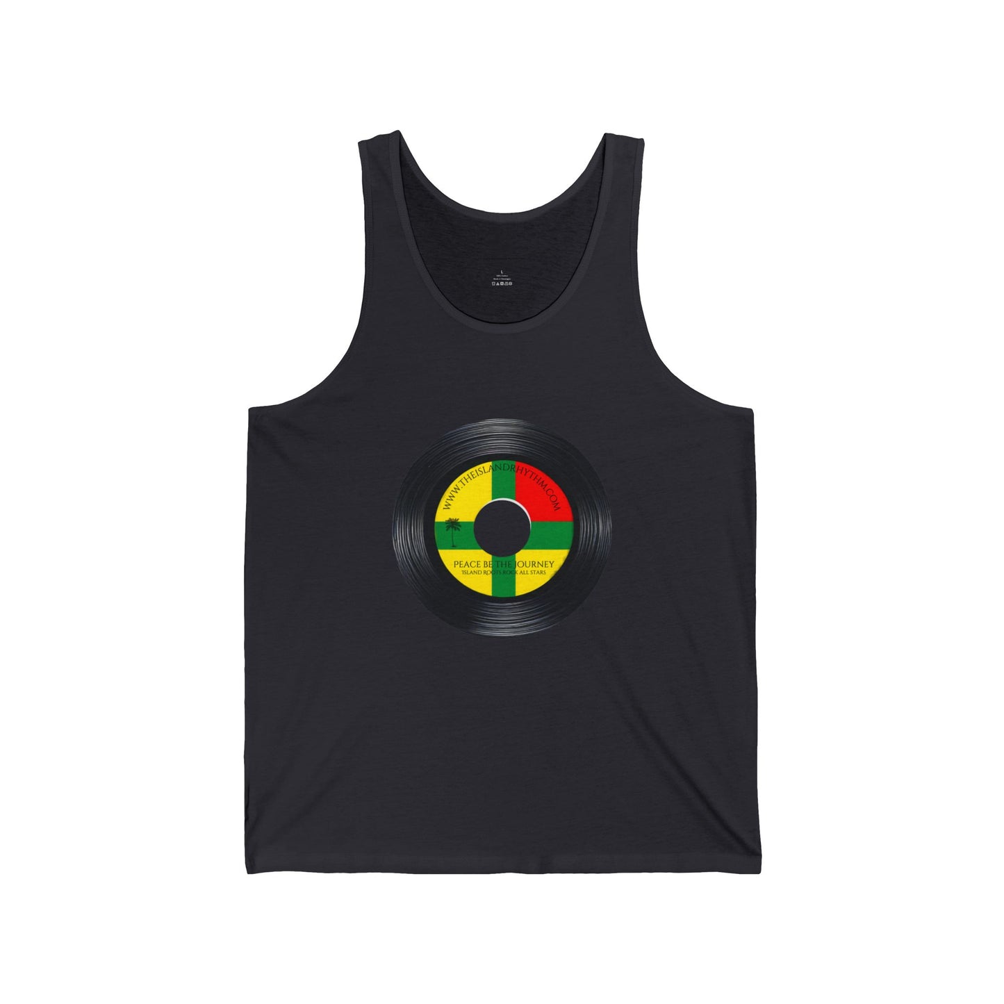Rasta Tank: Island Vibe Unisex Jersey Tank