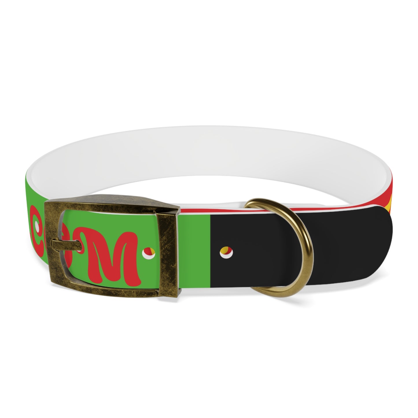 Colorful Dog Collar with Vibrant Design, Pet Accessory, Dog Training Gear, Gift for Dog Lovers, Unique Pet Fashion
