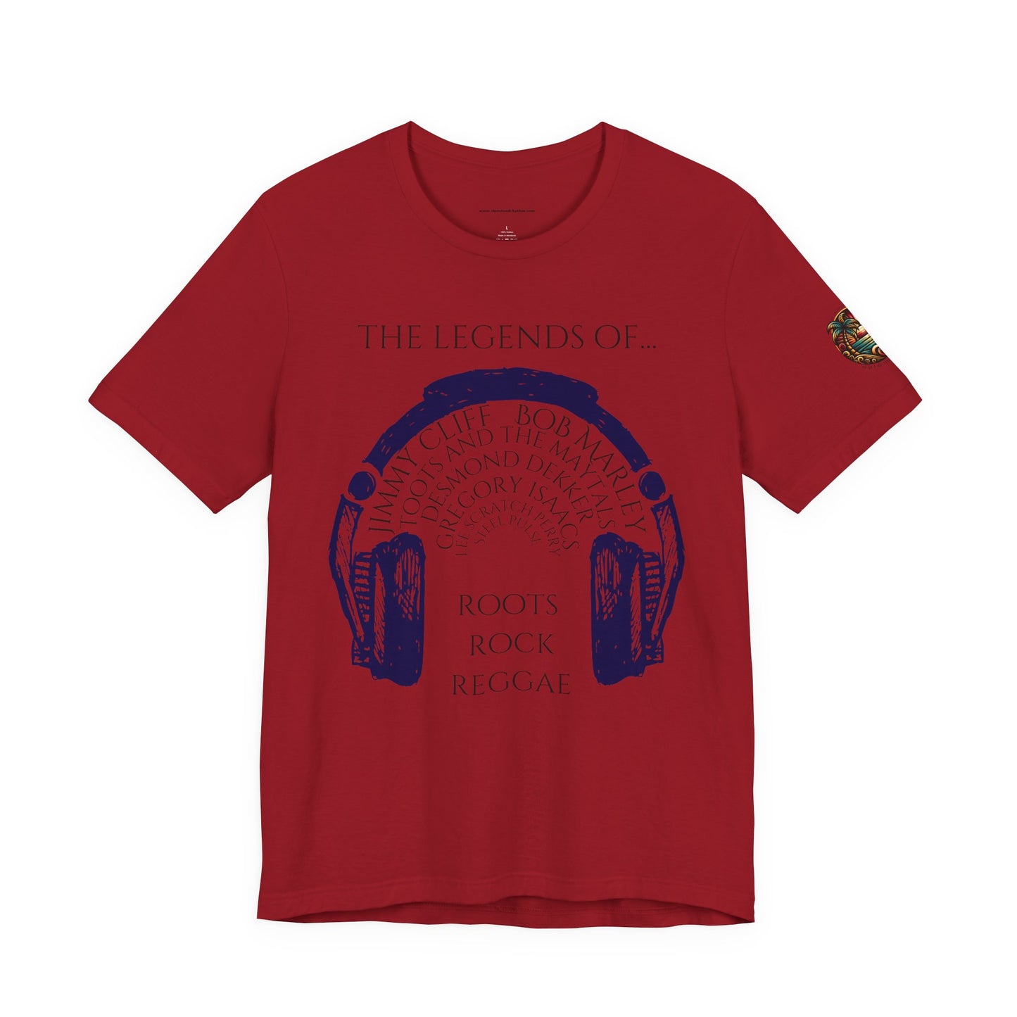The Legends Of Reggae Unisex Tee - Music Lover's Short Sleeve Shirt