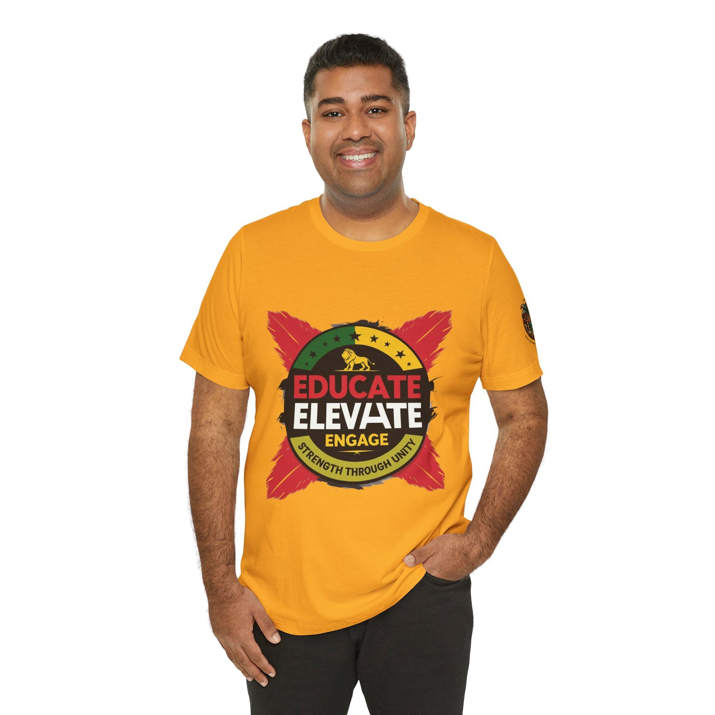 Empowering Statement Tee: Promote Unity & Strength, Ideal for Activism, Education Events, Casual Wear, Gift Ideas