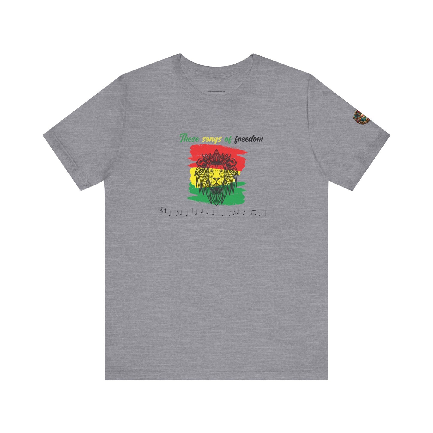 Island Rhythm T-Shirt - Songs of Freedom Design