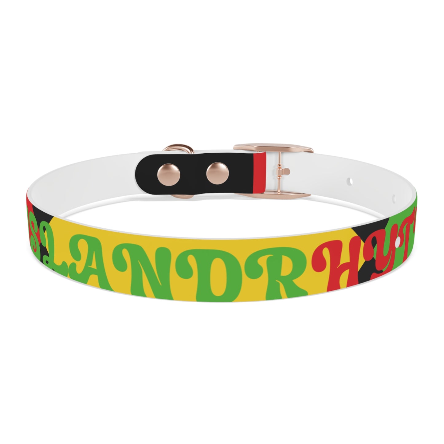 Colorful Dog Collar with Vibrant Design, Pet Accessory, Dog Training Gear, Gift for Dog Lovers, Unique Pet Fashion