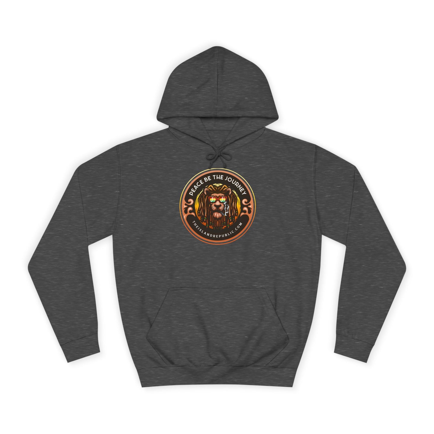 Rasta College Hoodie with Island Rhythm Hood