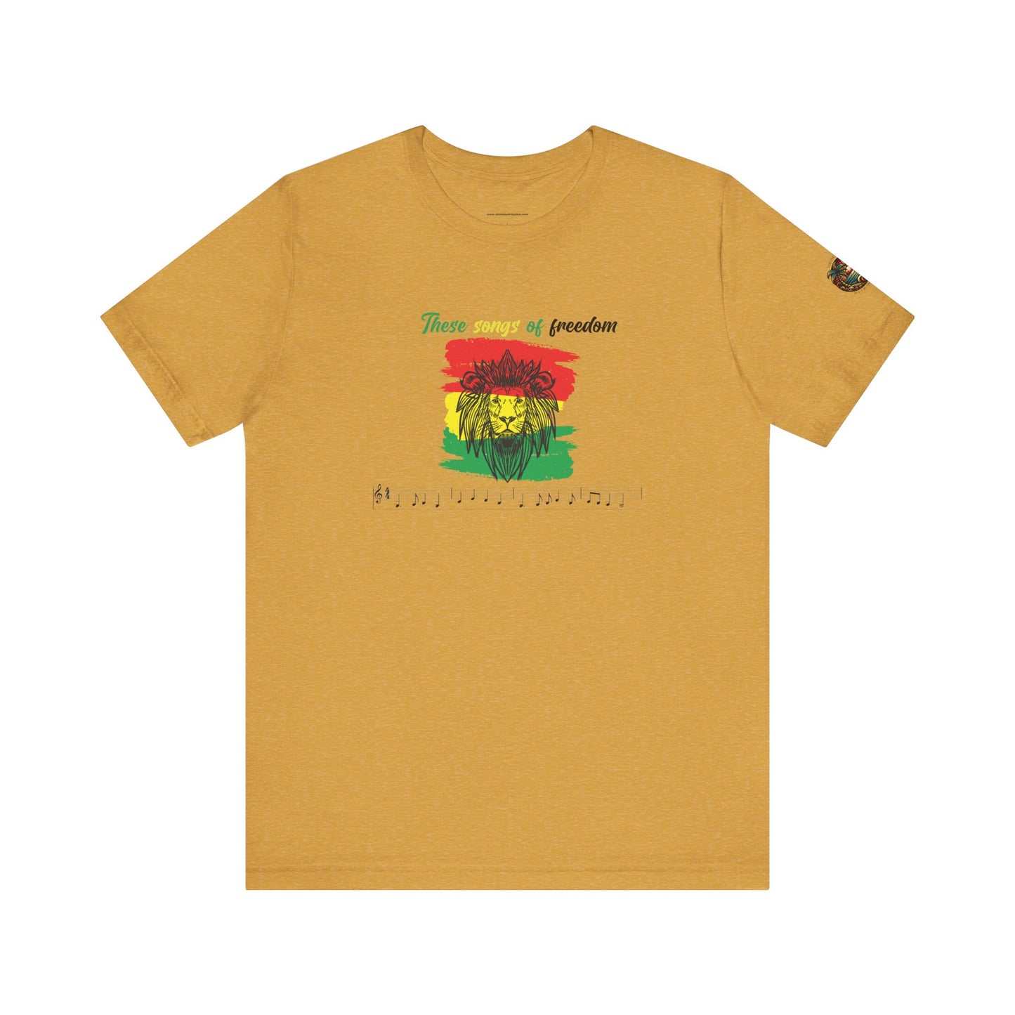 Island Rhythm T-Shirt - Songs of Freedom Design