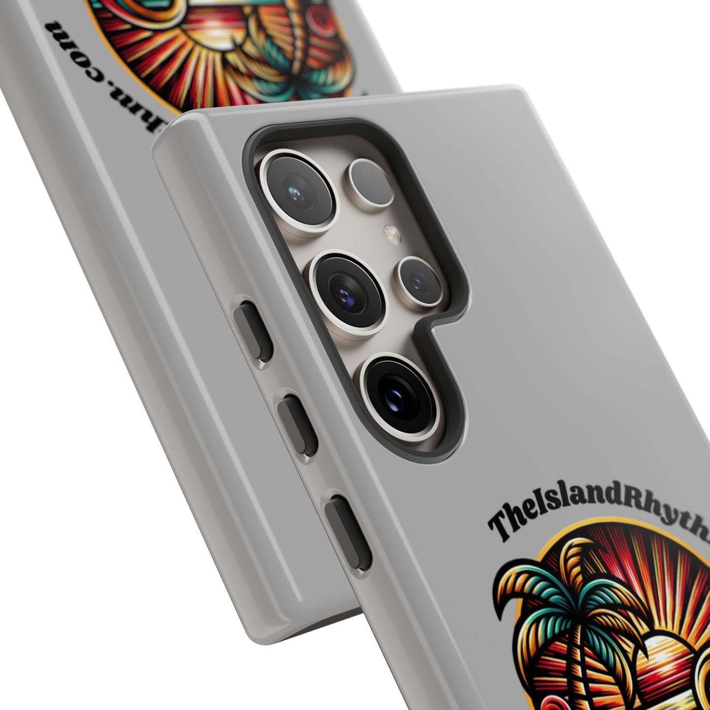 Tough Phone Case - Coastal Vibes with Inspirational Quote "Peace be the journey"