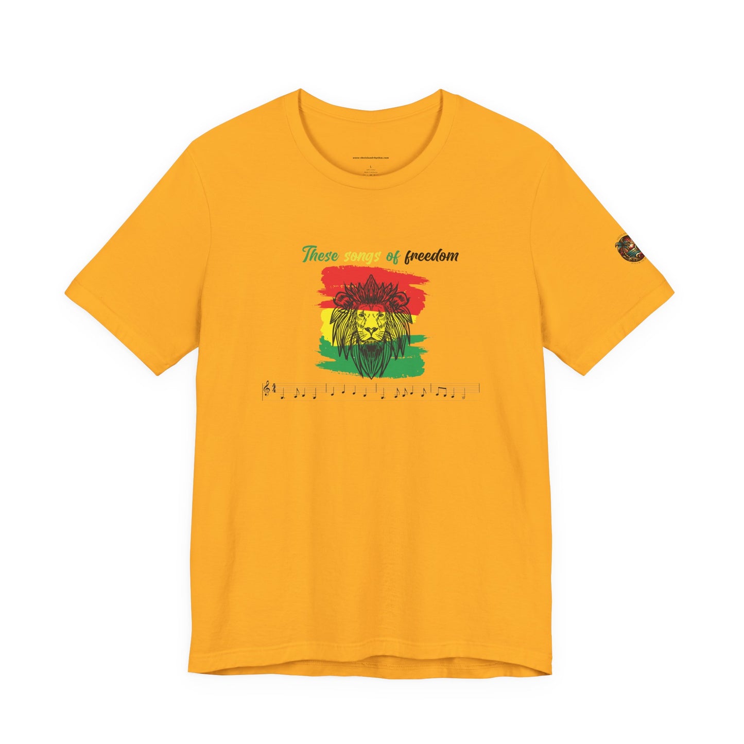 Island Rhythm T-Shirt - Songs of Freedom Design