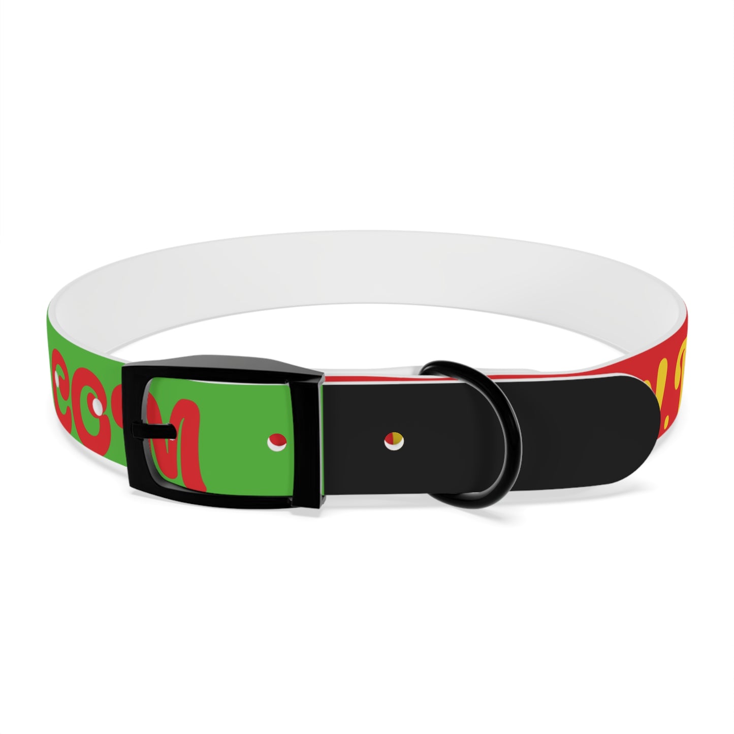 Colorful Dog Collar with Vibrant Design, Pet Accessory, Dog Training Gear, Gift for Dog Lovers, Unique Pet Fashion