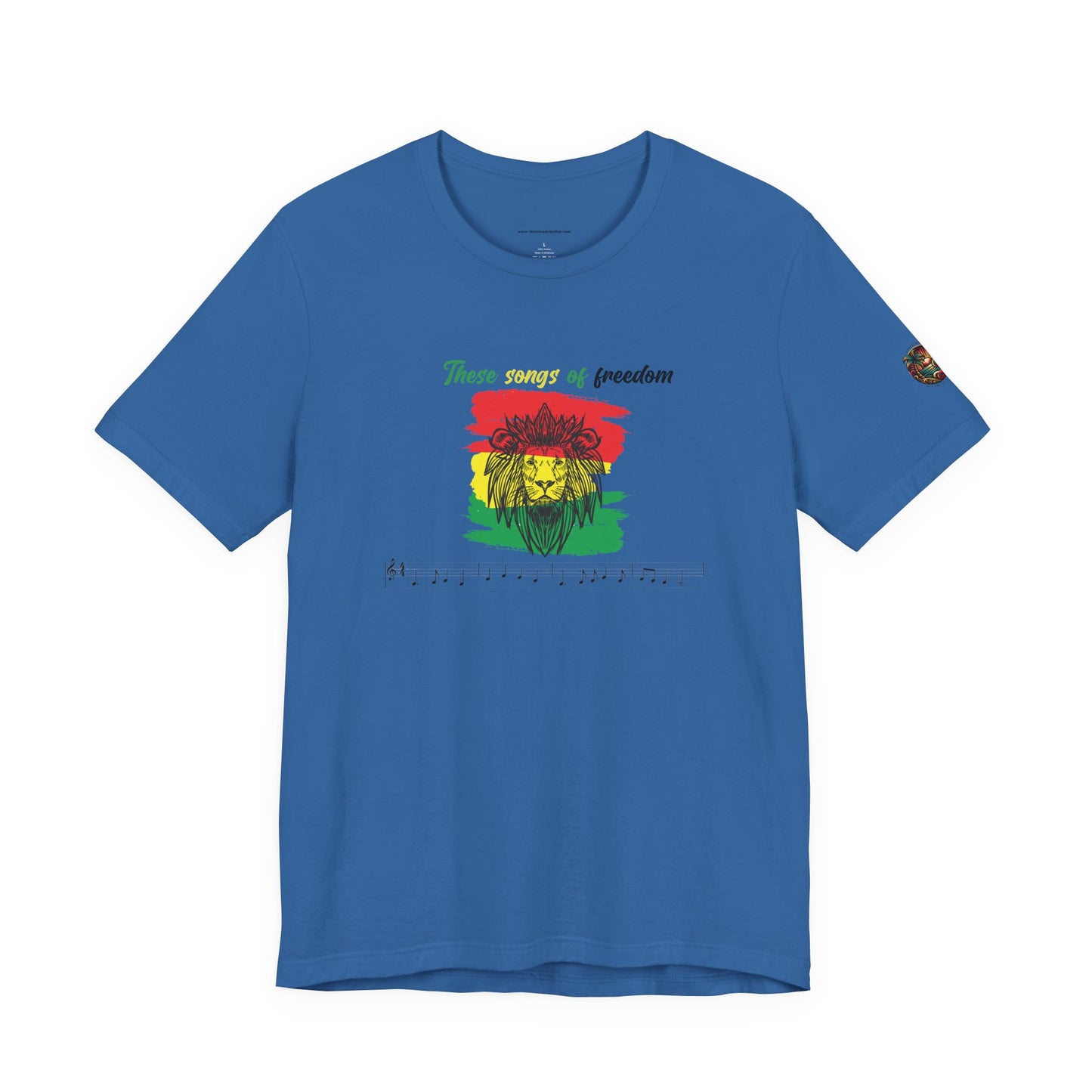 Island Rhythm T-Shirt - Songs of Freedom Design