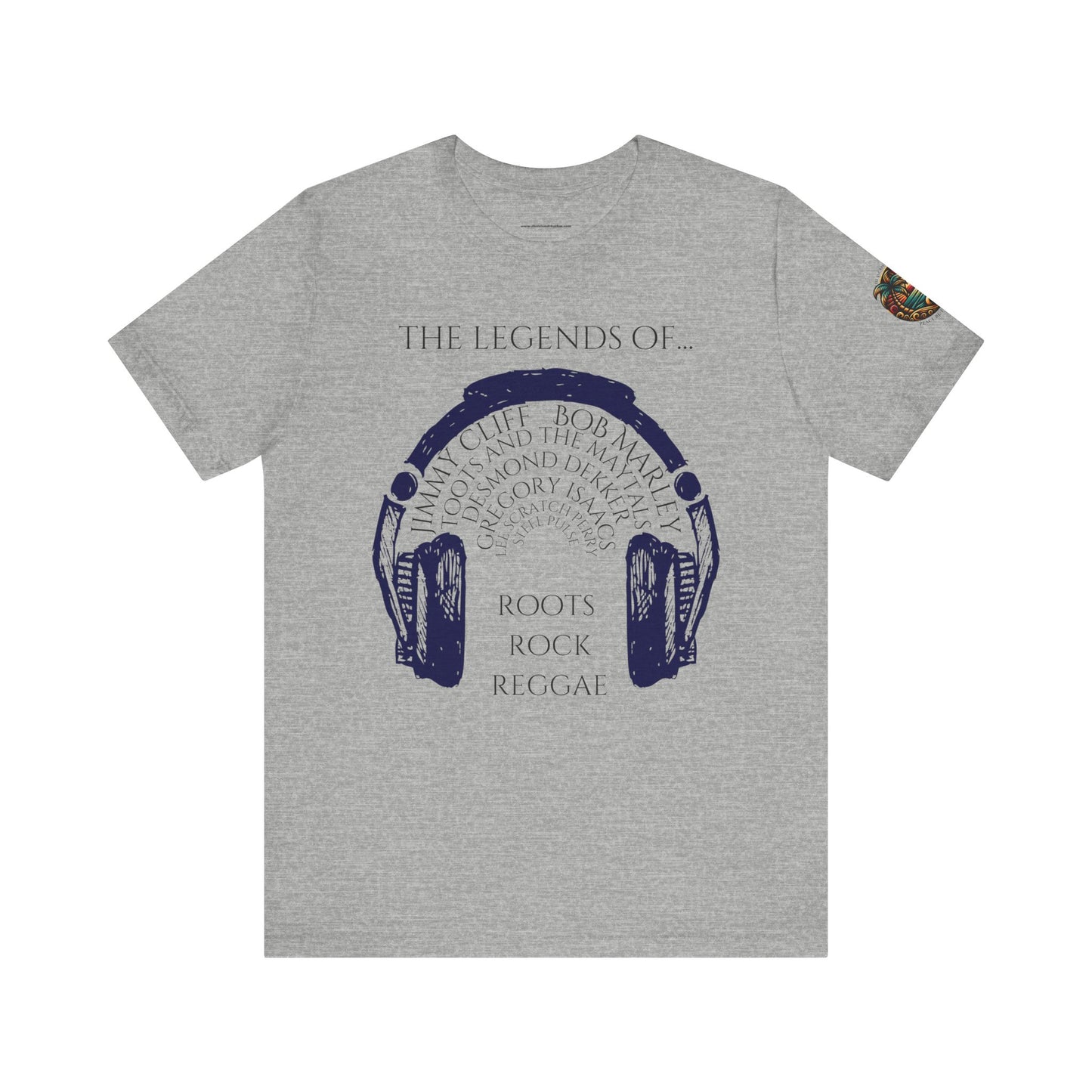 The Legends Of Reggae Unisex Tee - Music Lover's Short Sleeve Shirt