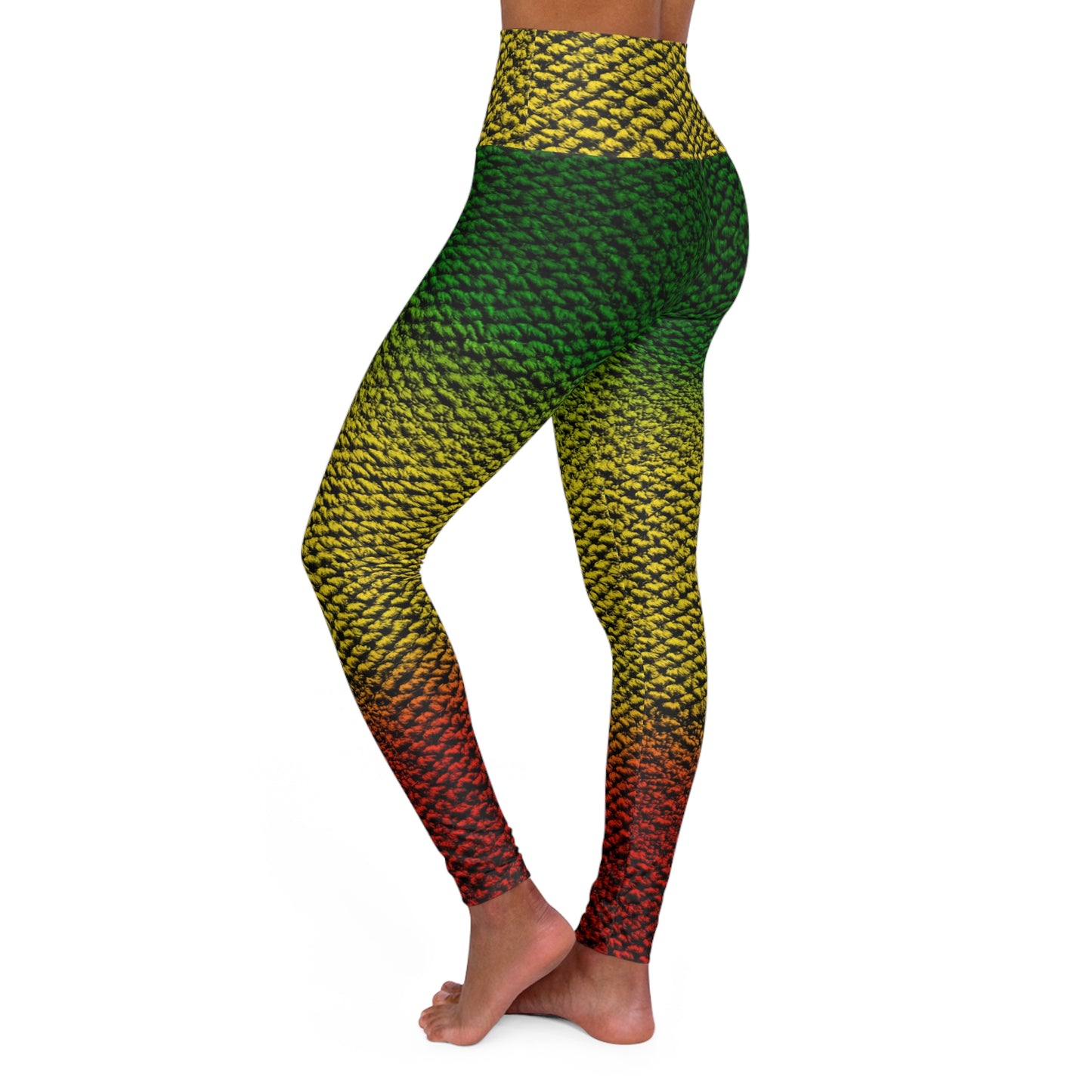 Yoga Leggings - Island Rhythm Print