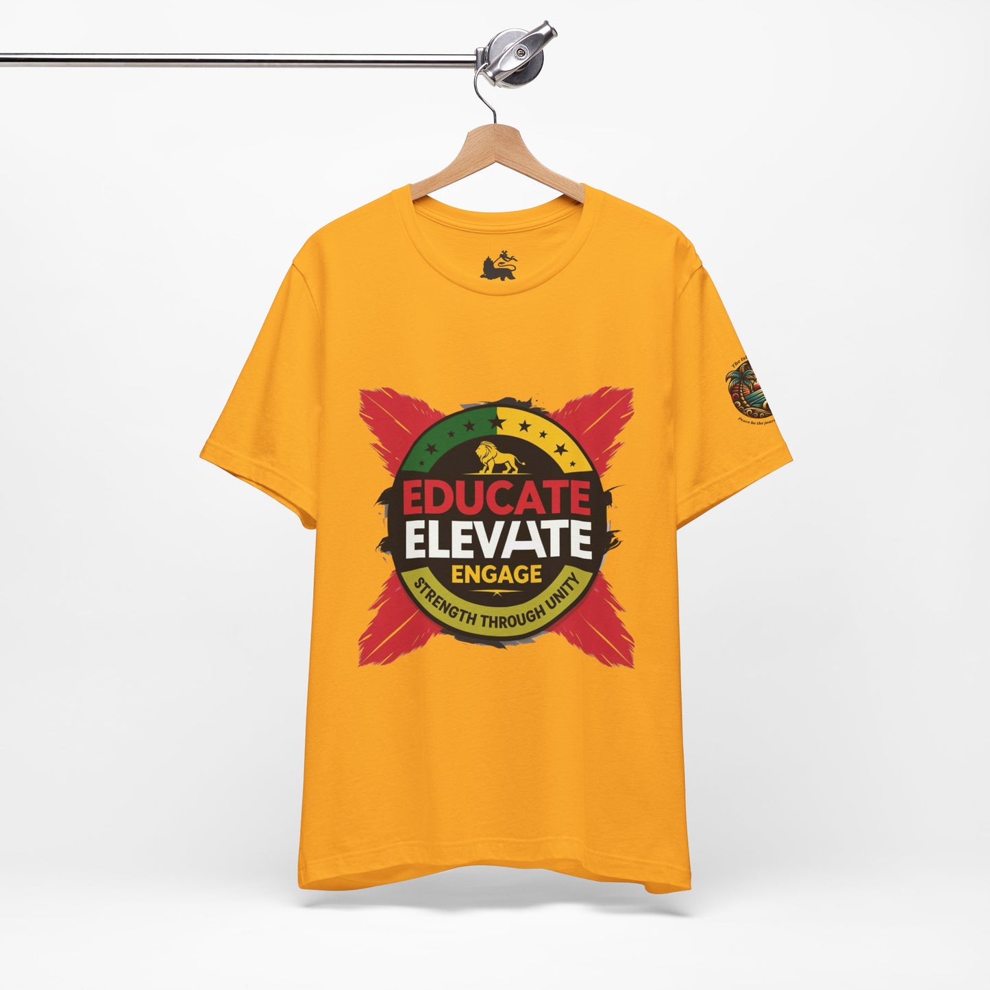 Empowering Statement Tee: Promote Unity & Strength, Ideal for Activism, Education Events, Casual Wear, Gift Ideas