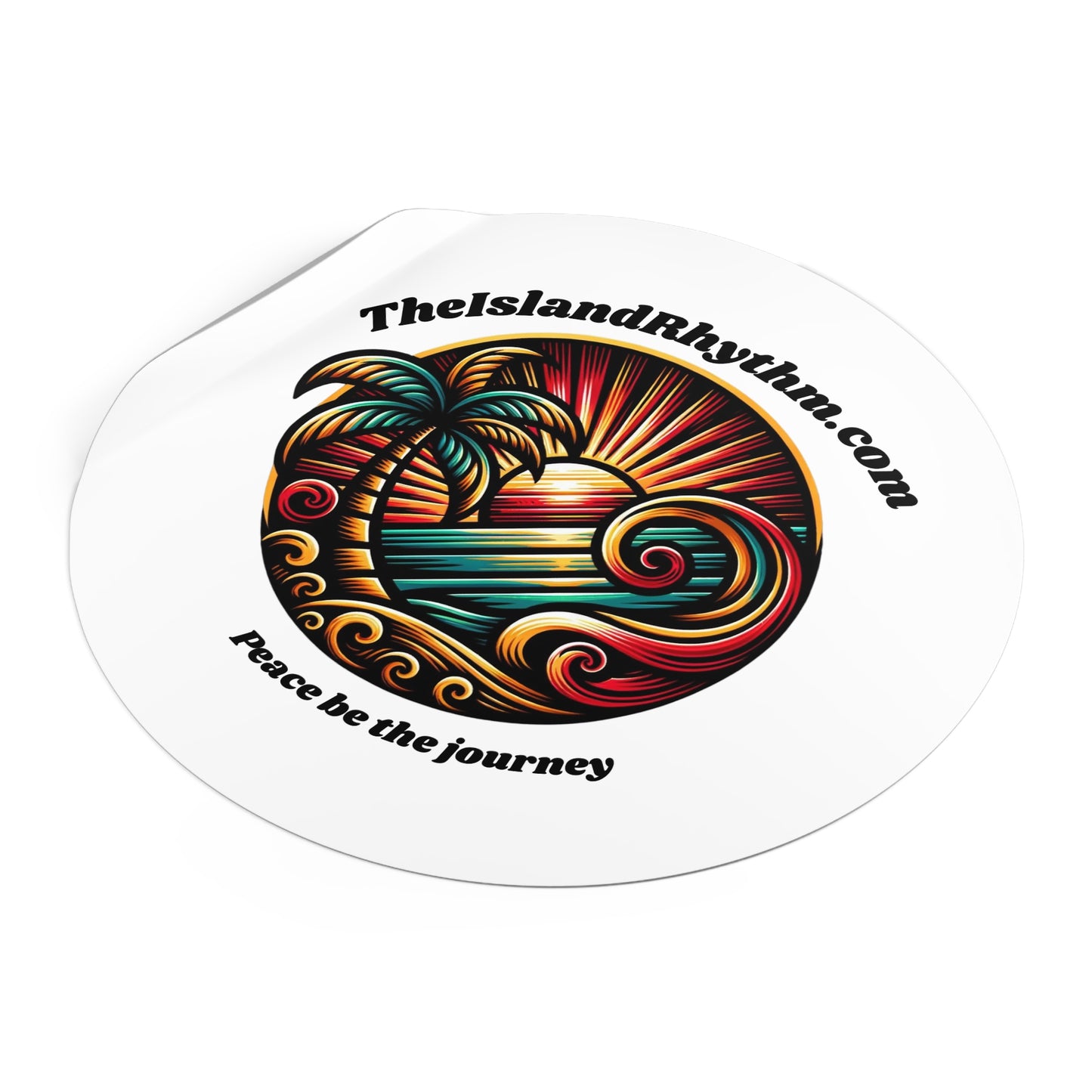 Vinyl Stickers - Island Rhythm Logo Sticker