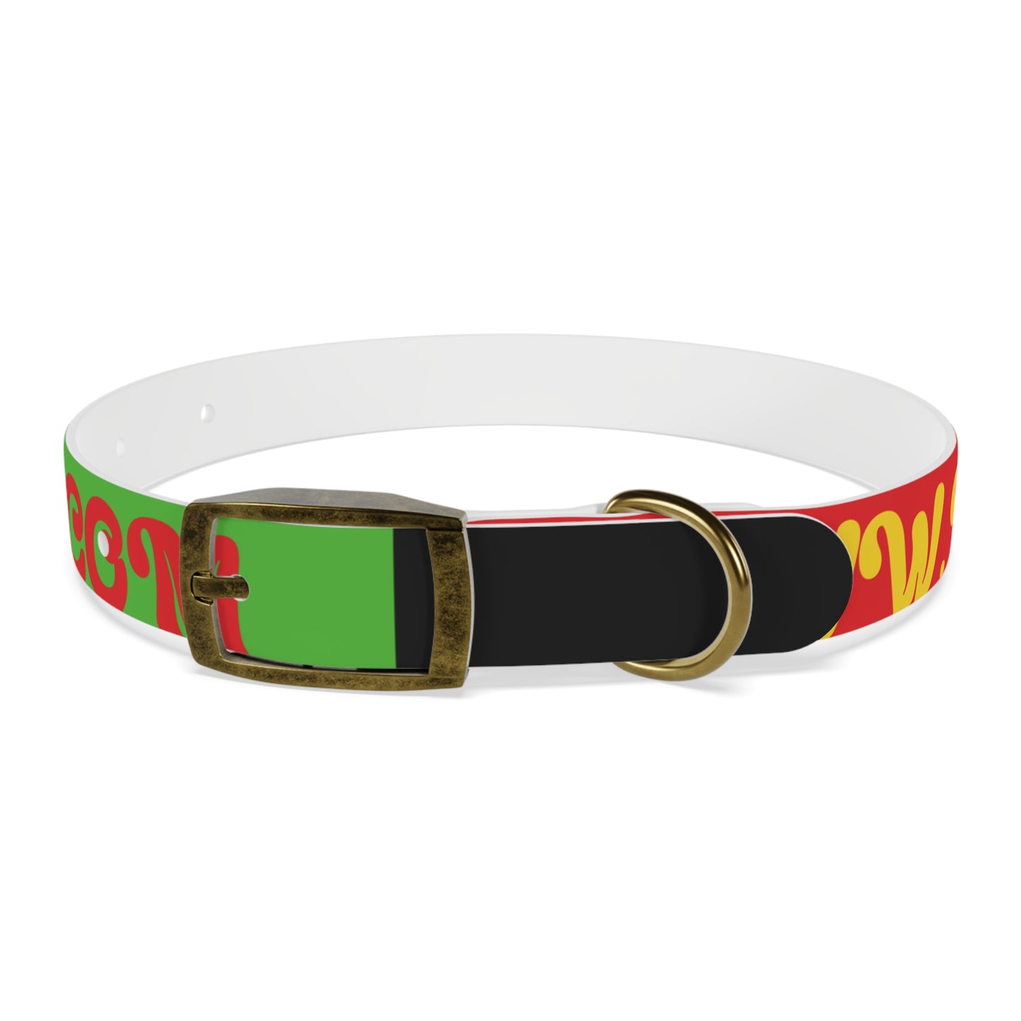 Colorful Dog Collar with Vibrant Design, Pet Accessory, Dog Training Gear, Gift for Dog Lovers, Unique Pet Fashion