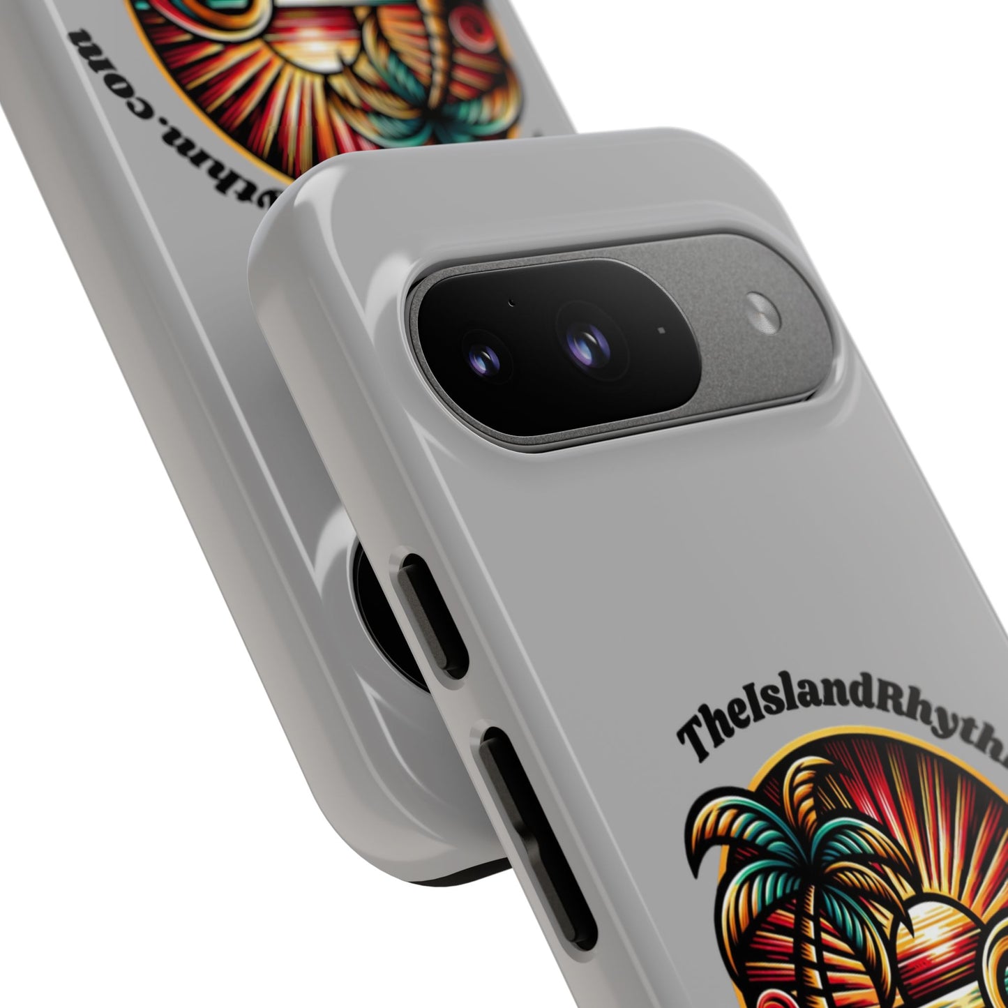 Tough Phone Case - Coastal Vibes with Inspirational Quote "Peace be the journey"
