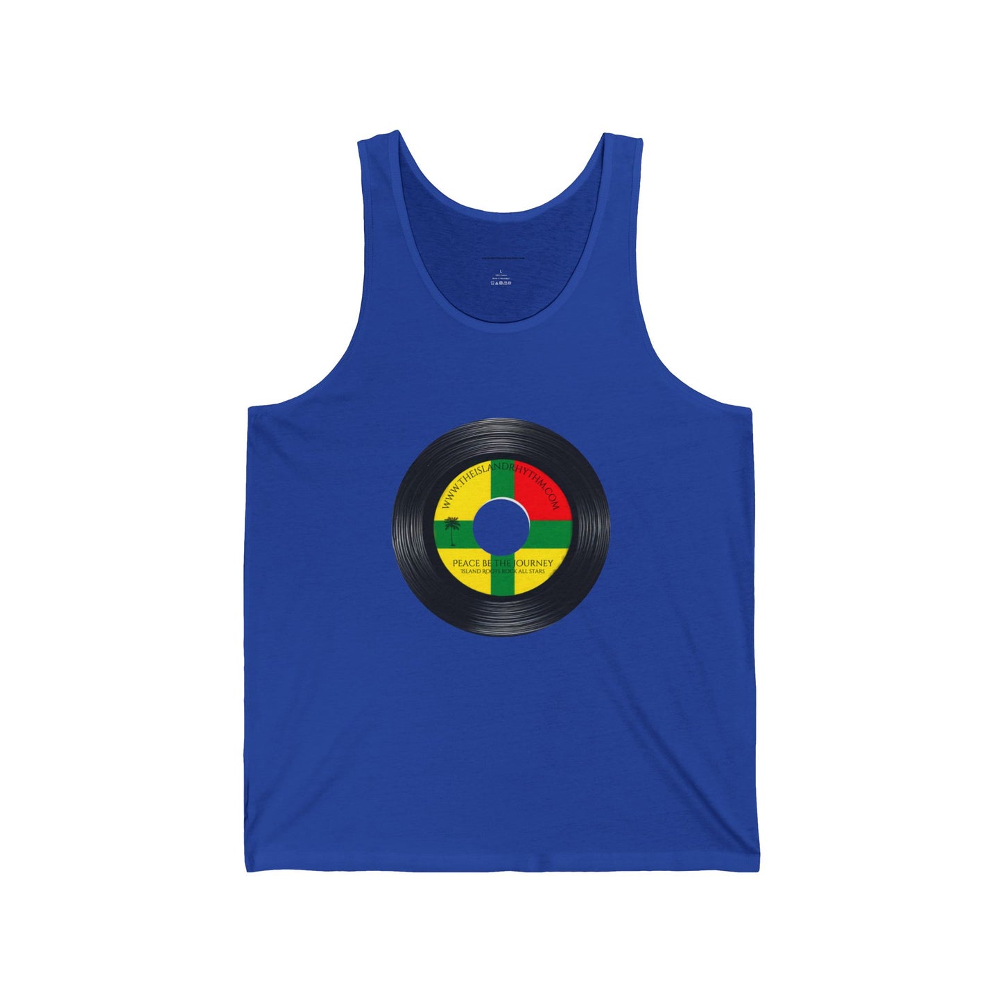 Rasta Tank: Island Vibe Unisex Jersey Tank