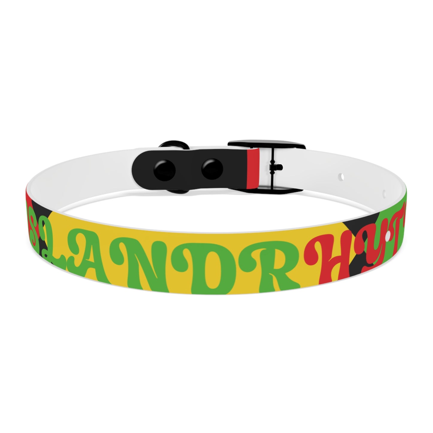 Colorful Dog Collar with Vibrant Design, Pet Accessory, Dog Training Gear, Gift for Dog Lovers, Unique Pet Fashion